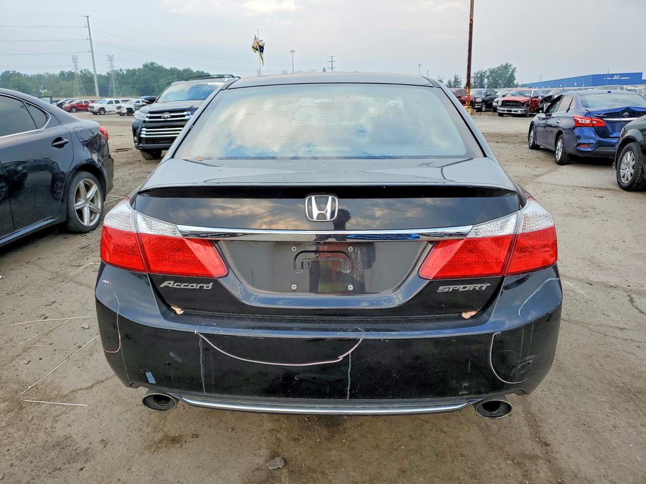 2015 Honda Accord Sport Black vin: 1HGCR2F55FA074262