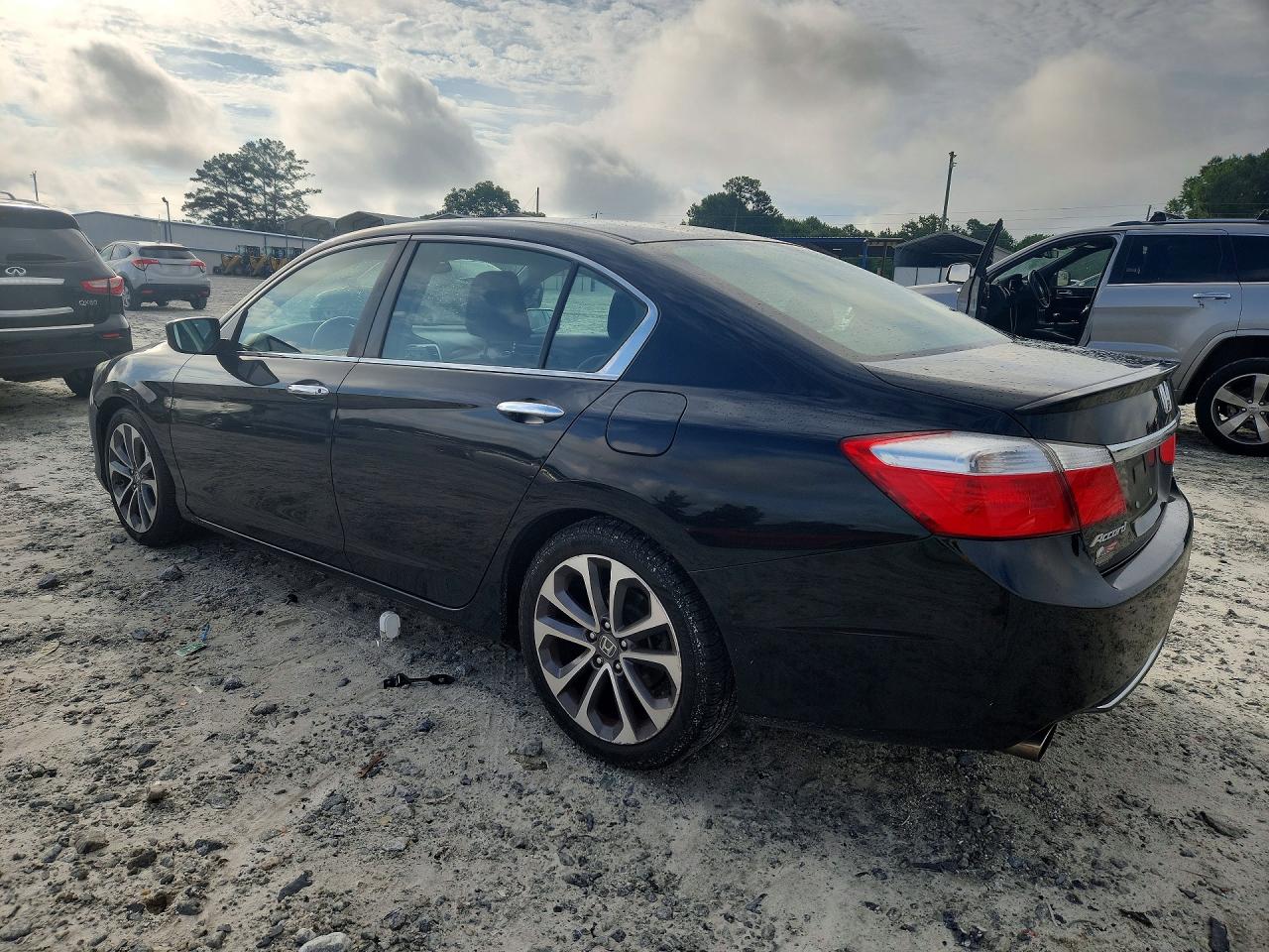 2015 Honda Accord Sport Black vin: 1HGCR2F55FA089652