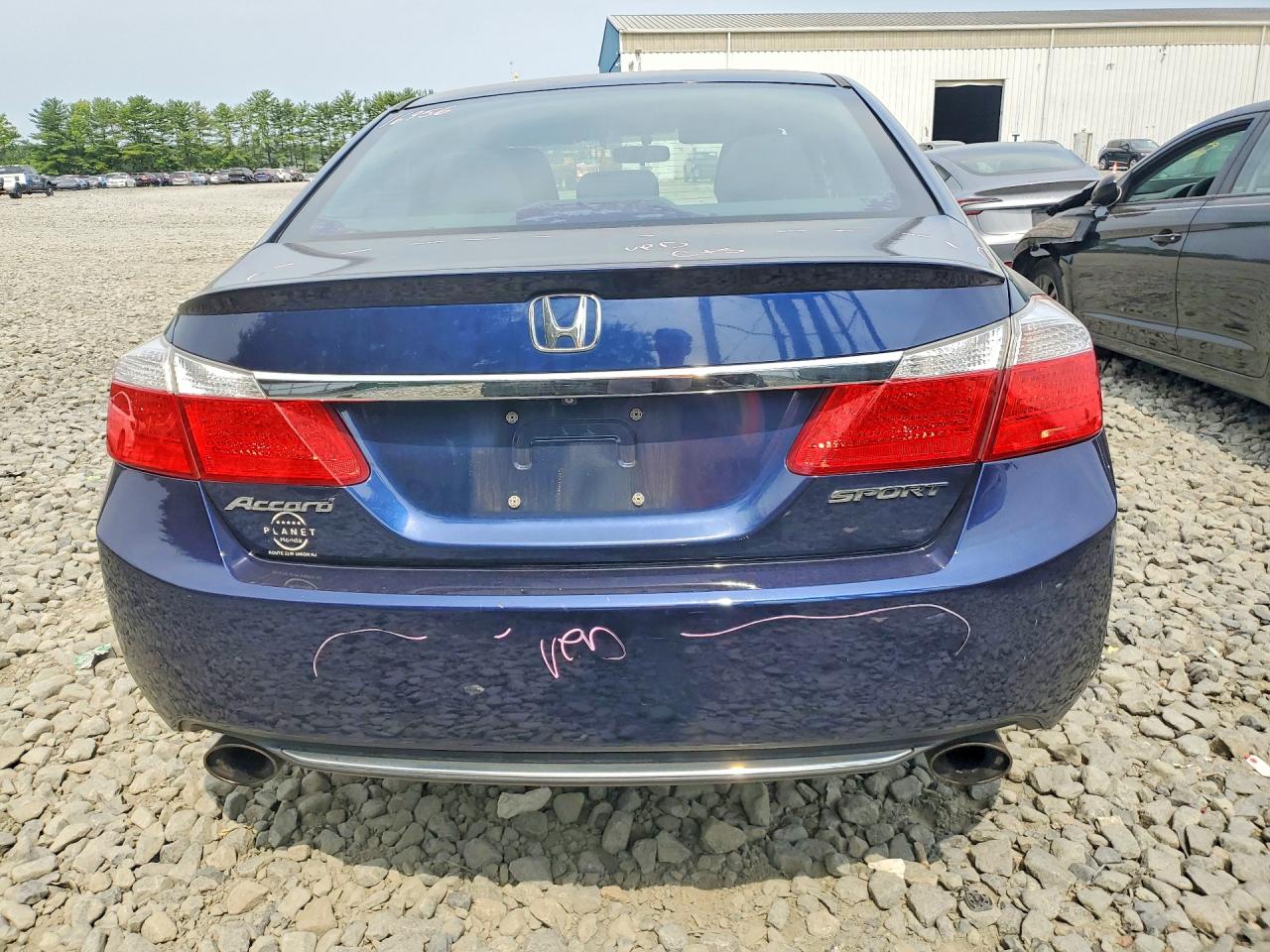 2015 Honda Accord Sport Blue vin: 1HGCR2F55FA098318