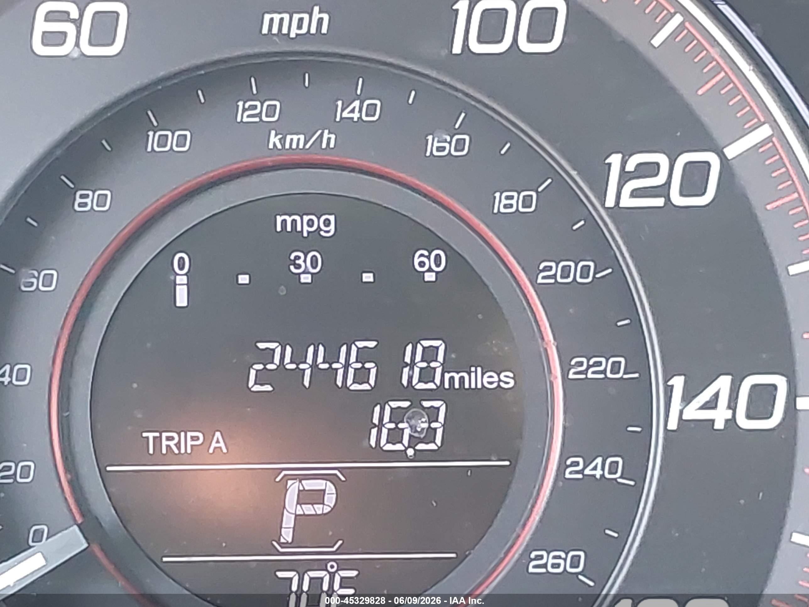 2015 Honda Accord Sport Gray vin: 1HGCR2F55FA100584