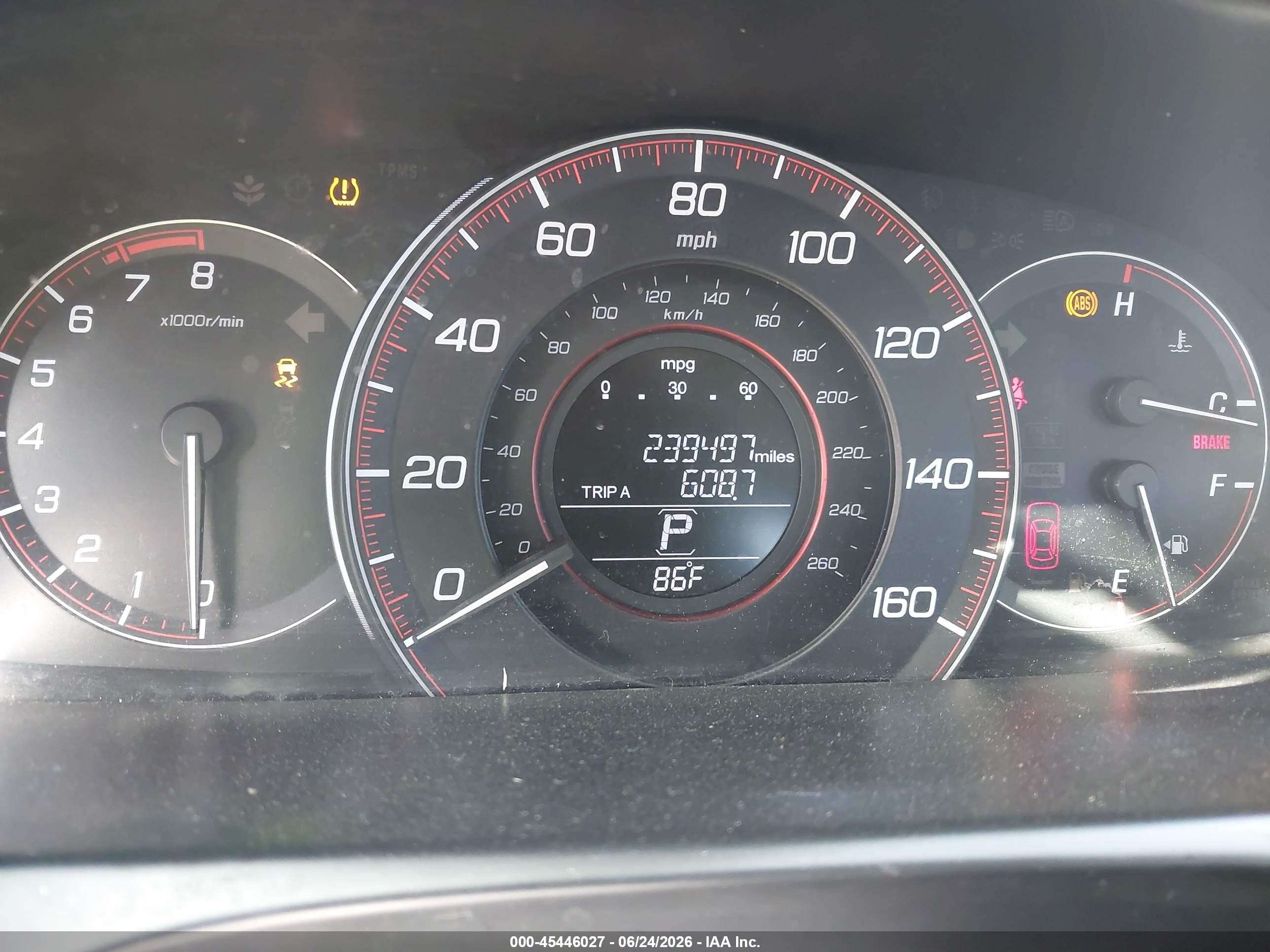 2015 Honda Accord Sport Gray vin: 1HGCR2F55FA139143