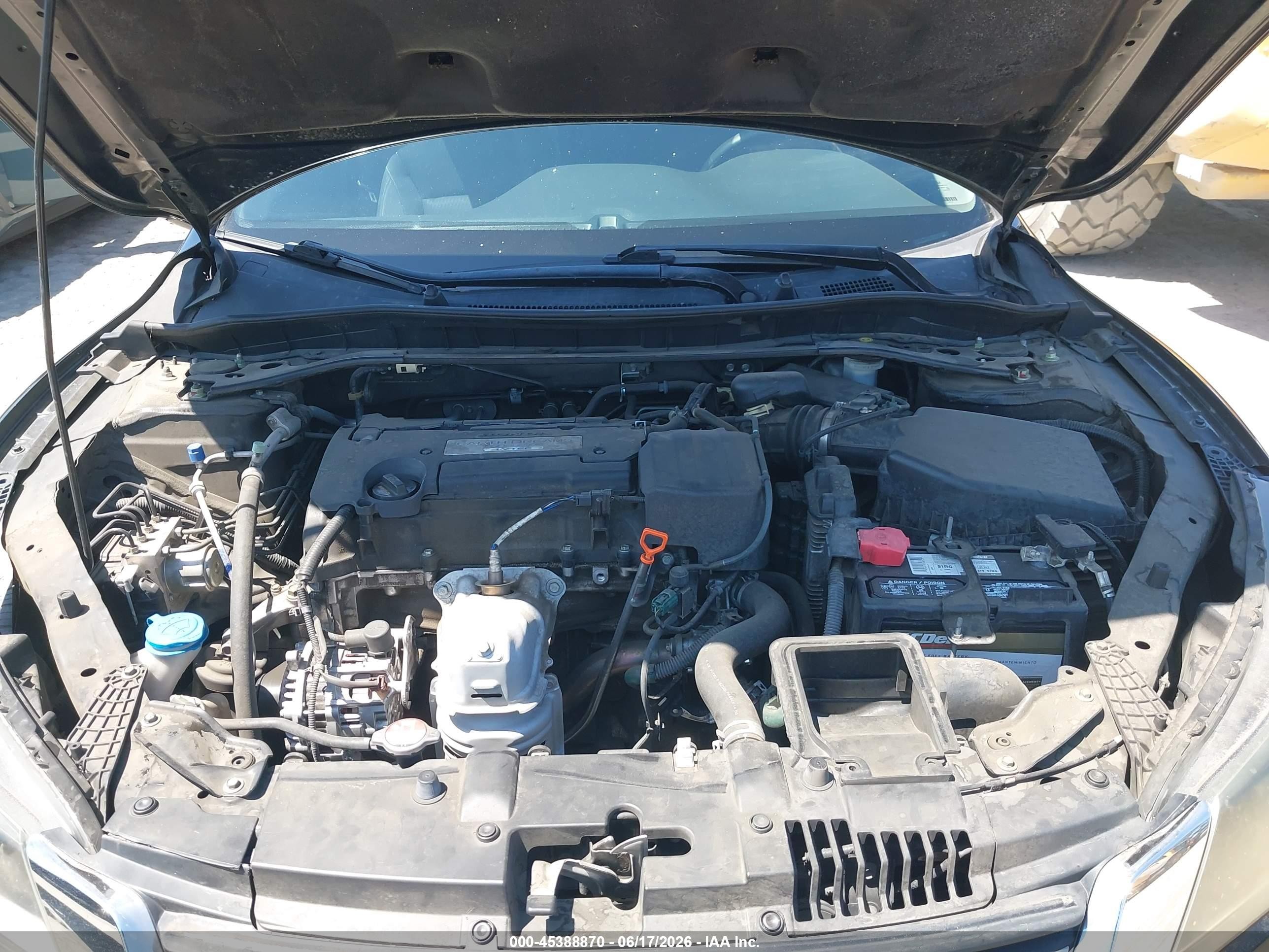 2015 Honda Accord Sport Gray vin: 1HGCR2F55FA155276