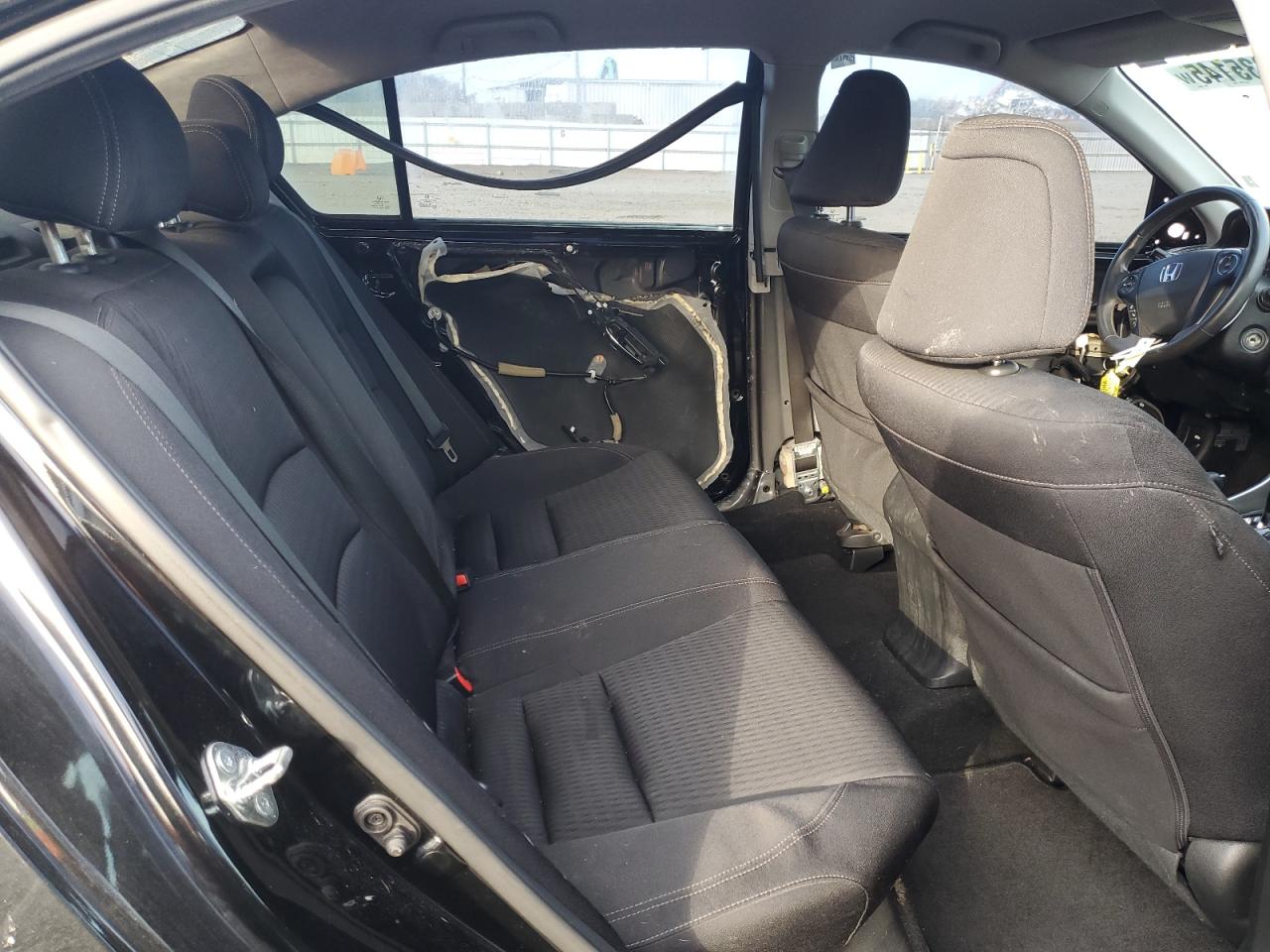 2015 Honda Accord Sport Черный vin: 1HGCR2F55FA170652