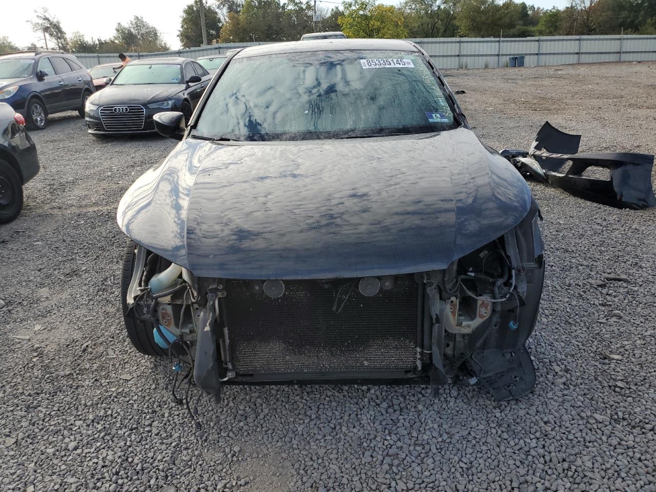2015 Honda Accord Sport Черный vin: 1HGCR2F55FA170652
