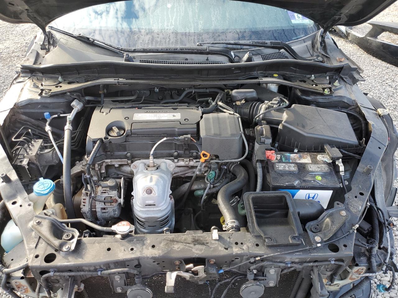 2015 Honda Accord Sport Черный vin: 1HGCR2F55FA170652