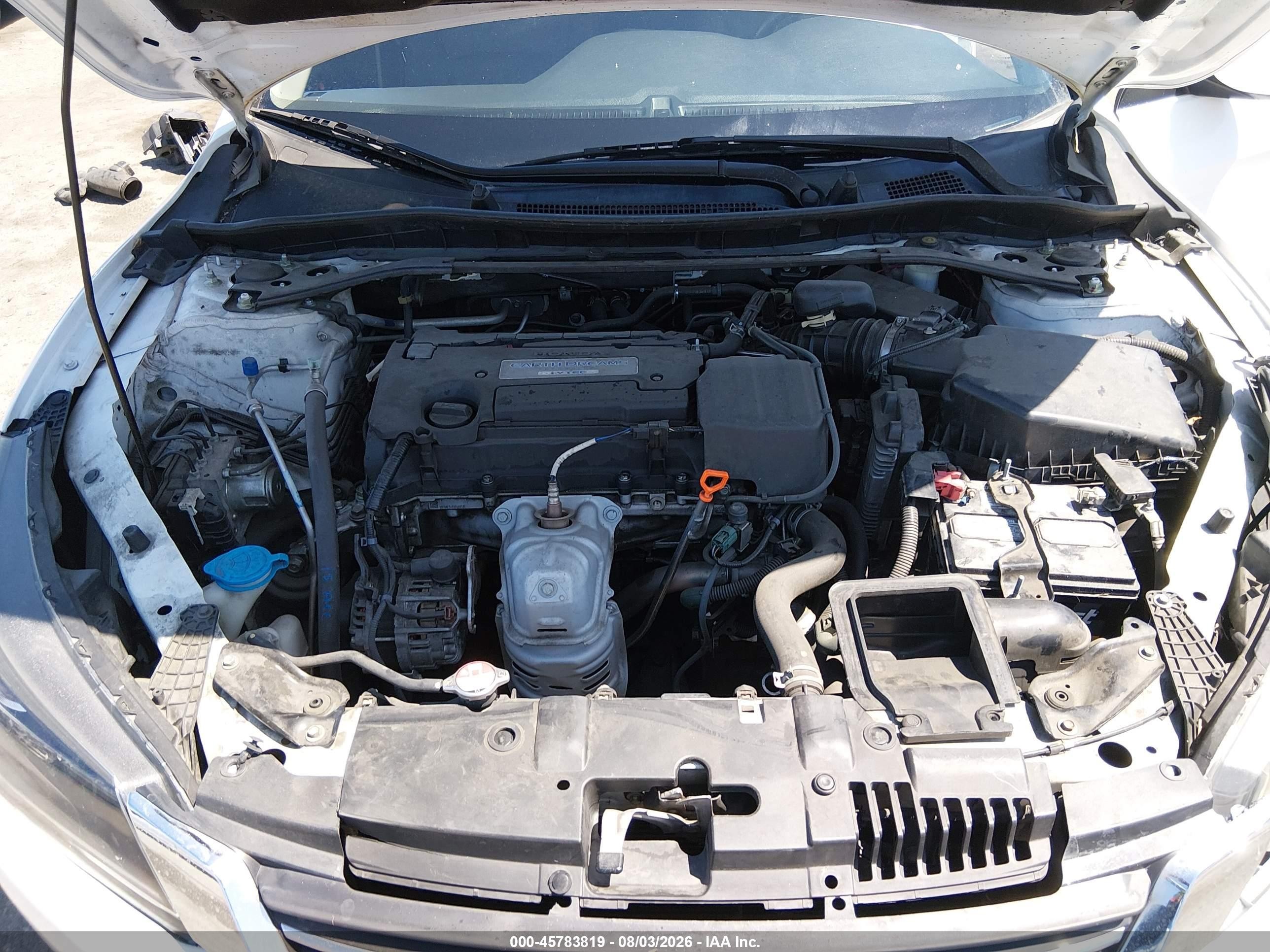 2015 Honda Accord Sport Белый vin: 1HGCR2F55FA189315