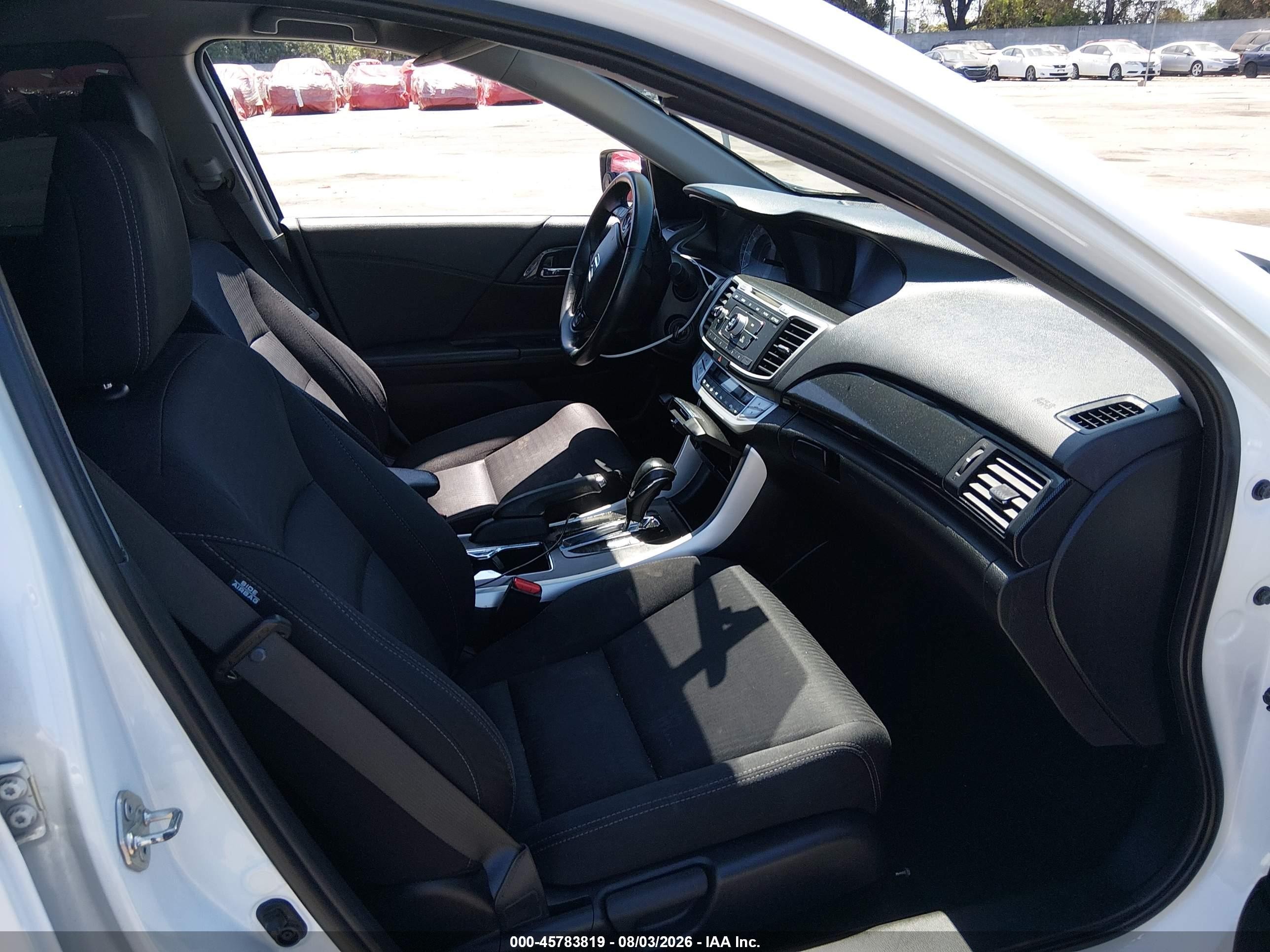 2015 Honda Accord Sport Белый vin: 1HGCR2F55FA189315