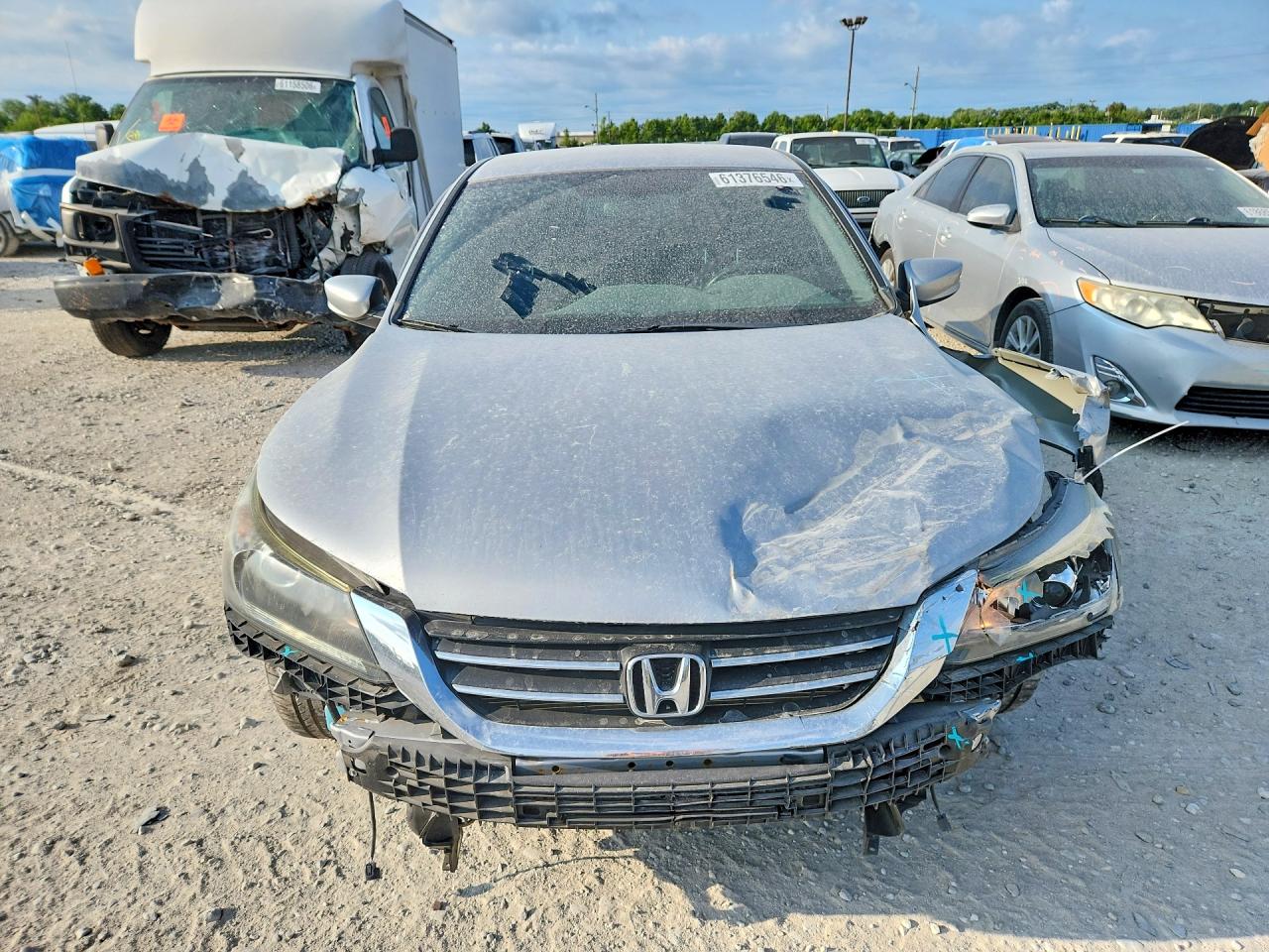 2015 Honda Accord Sport Silver vin: 1HGCR2F55FA191713