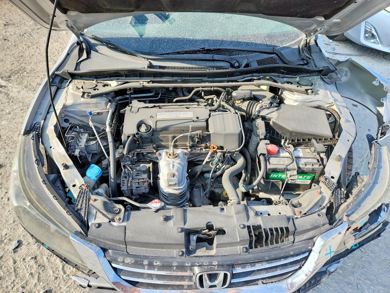 2015 Honda Accord Sport Silver vin: 1HGCR2F55FA191713