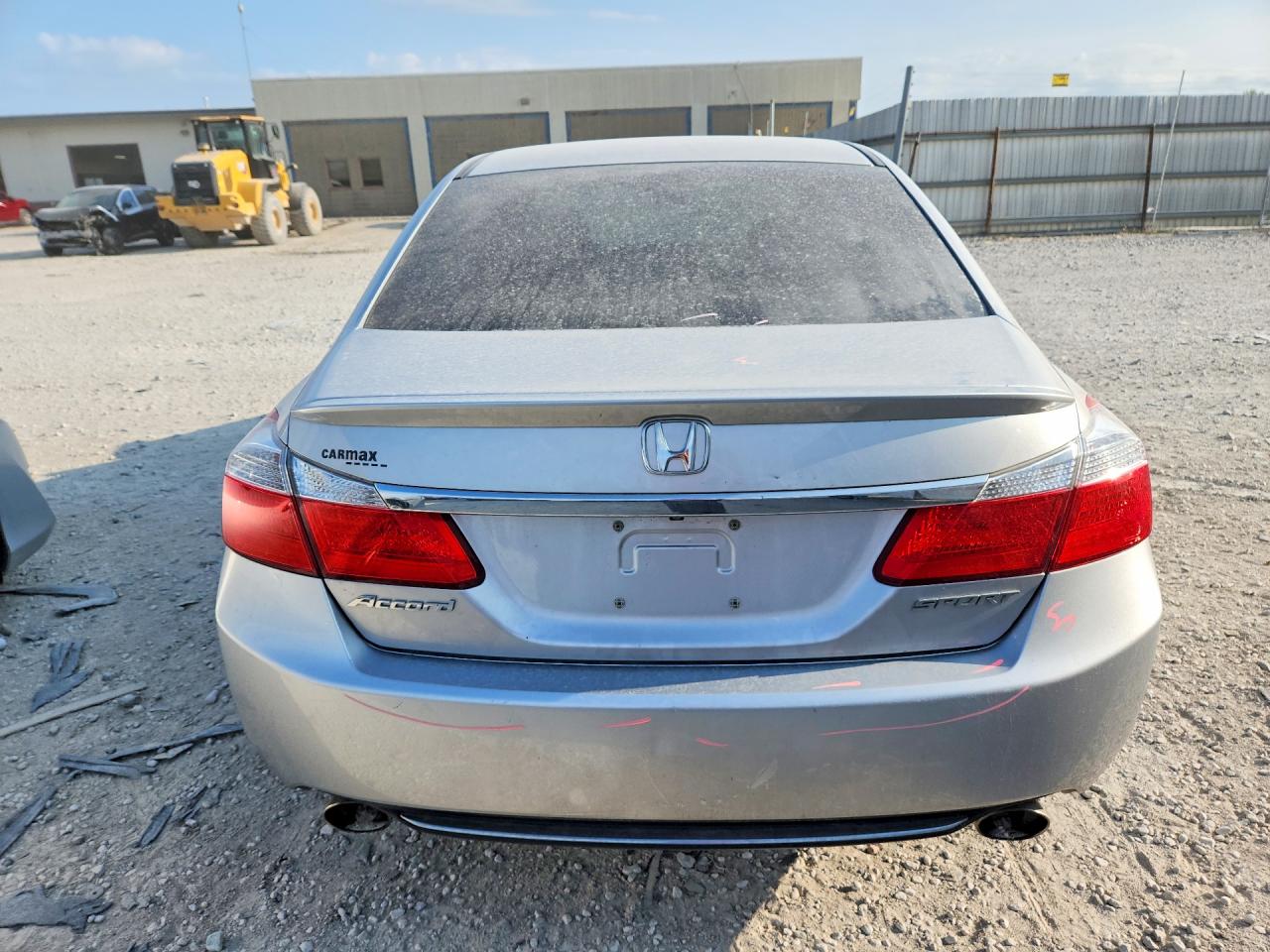 2015 Honda Accord Sport Silver vin: 1HGCR2F55FA191713