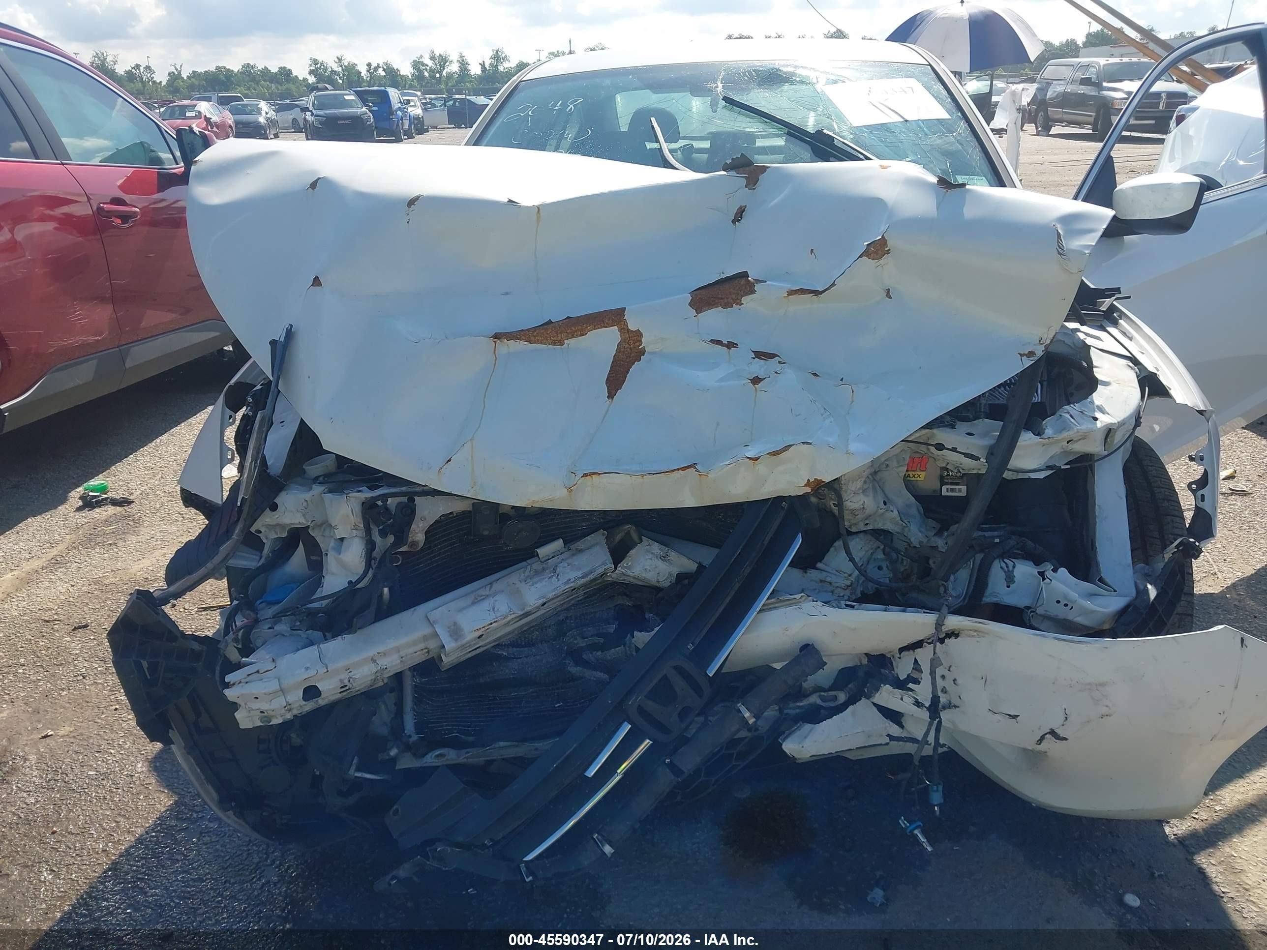 2015 Honda Accord Sport White vin: 1HGCR2F55FA232048