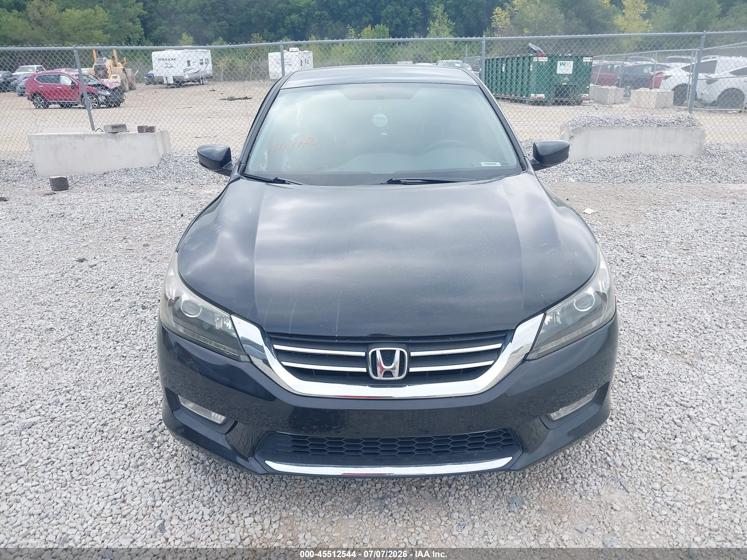 2015 Honda Accord Sport Black vin: 1HGCR2F55FA237086