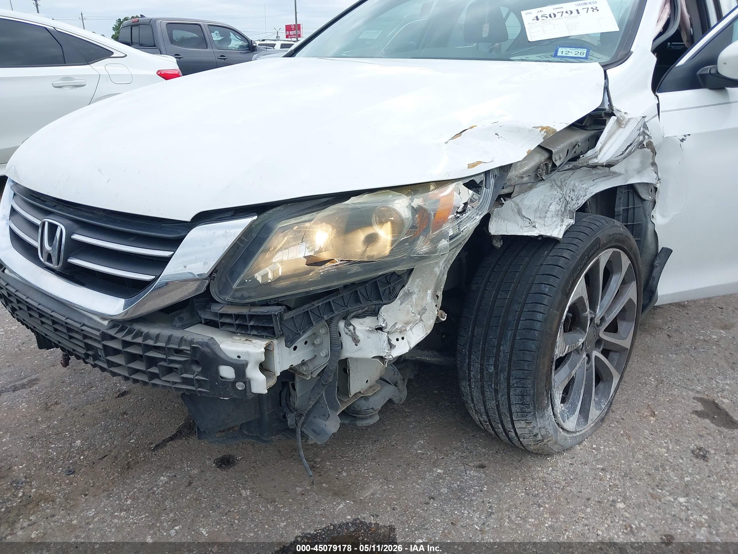 2015 Honda Accord Sport White vin: 1HGCR2F55FA251893