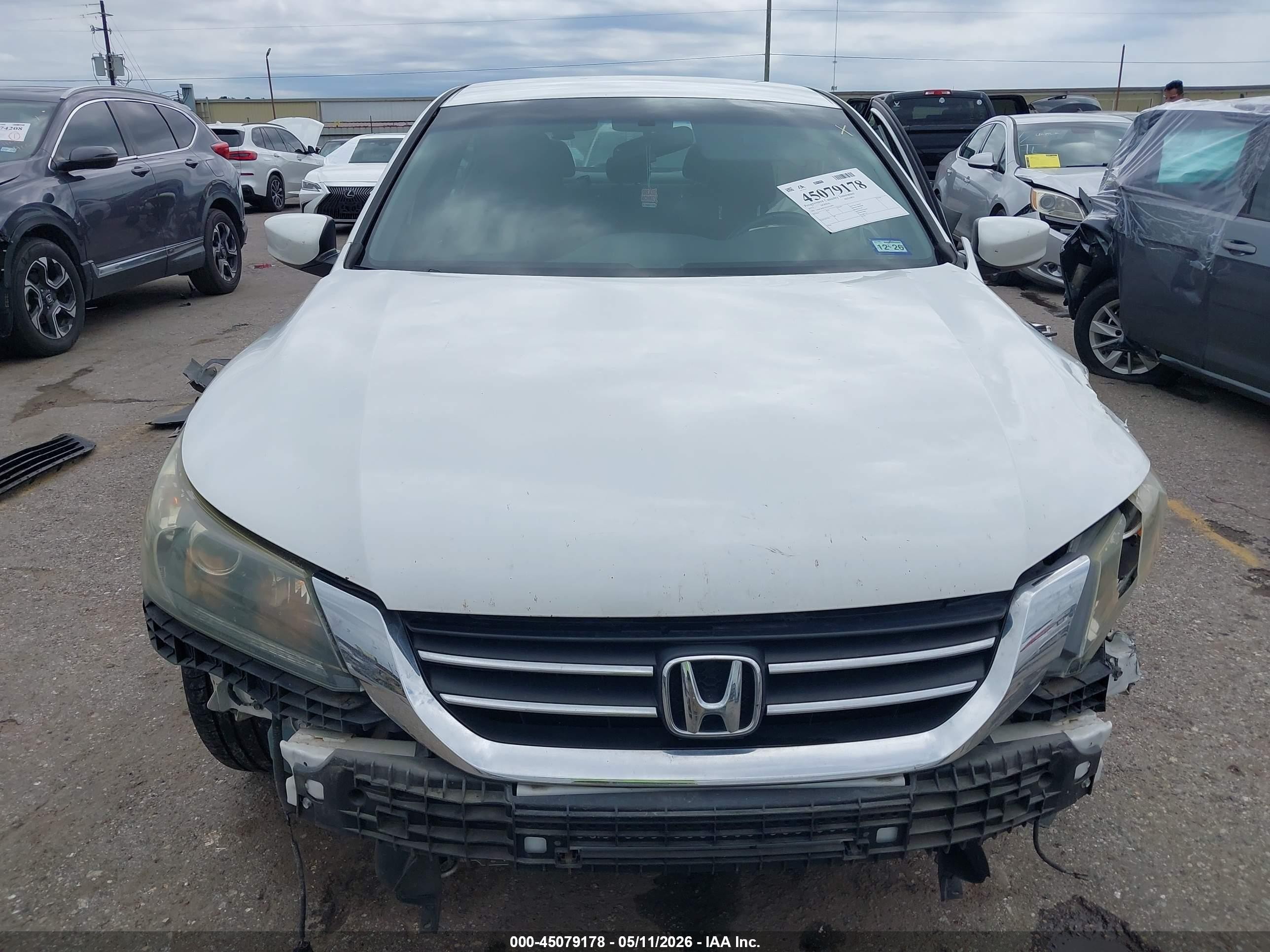 2015 Honda Accord Sport White vin: 1HGCR2F55FA251893