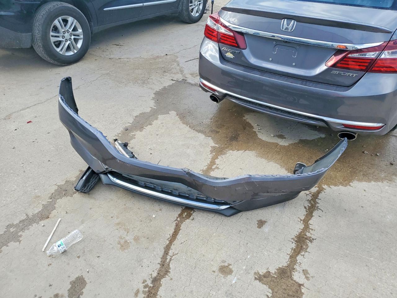 2017 Honda Accord Sport Серый vin: 1HGCR2F55HA273766