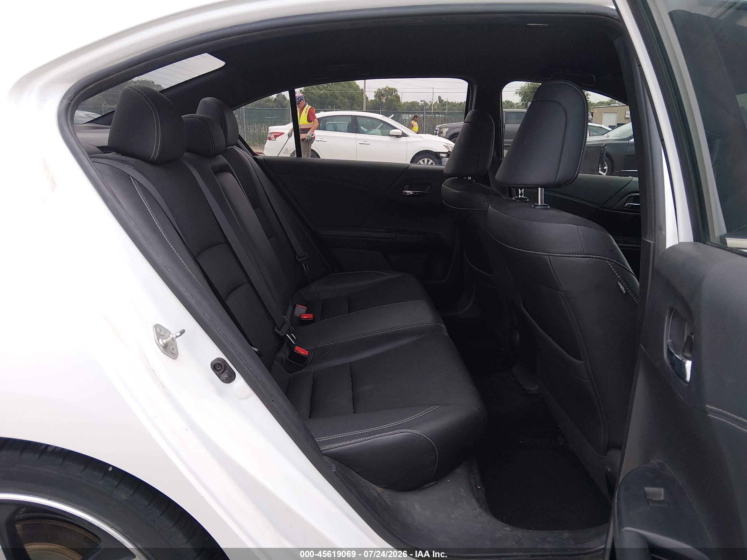 2017 Honda Accord Sport White vin: 1HGCR2F55HA289126
