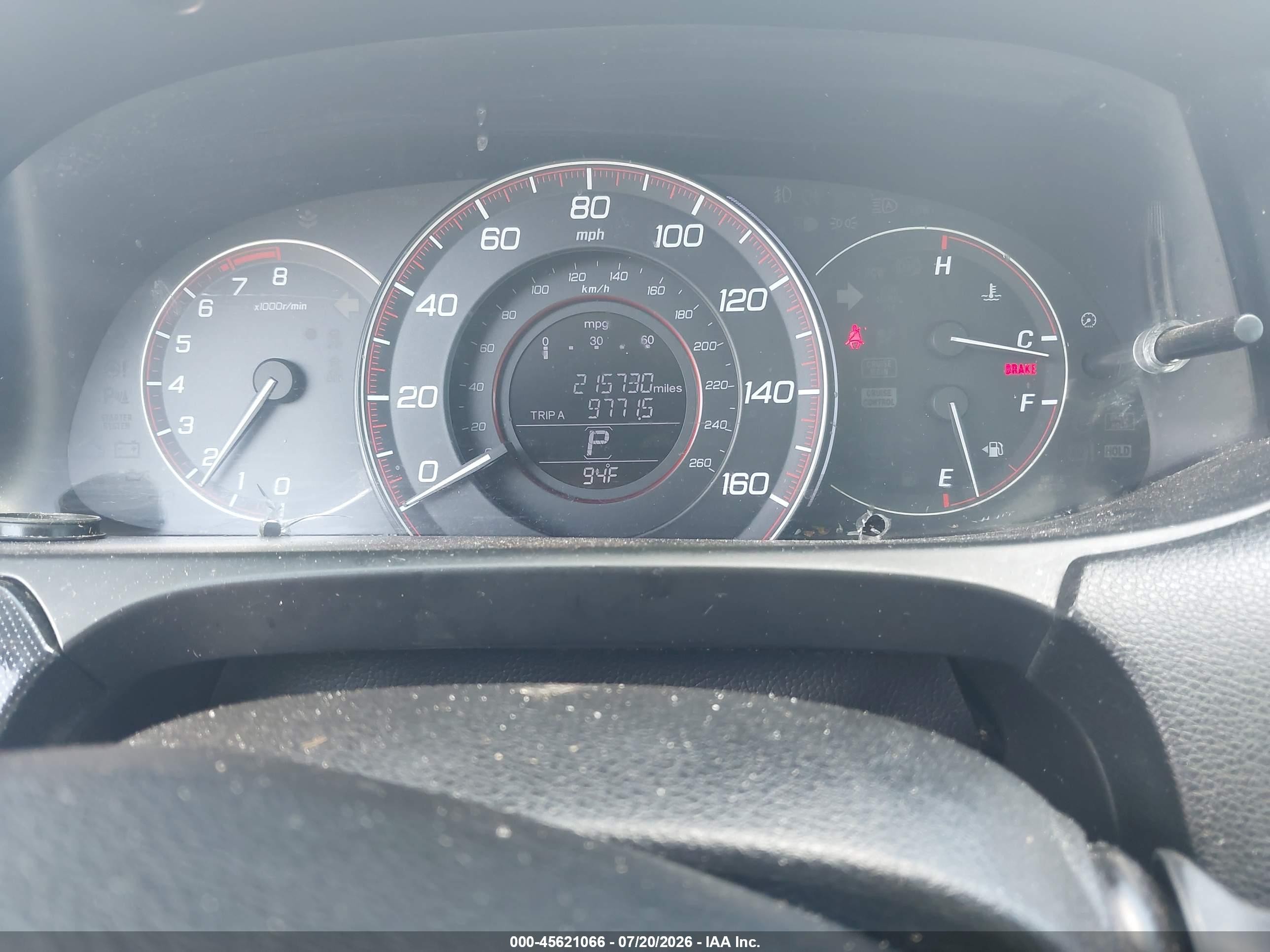 2013 Honda Accord Sport Белый vin: 1HGCR2F56DA031014