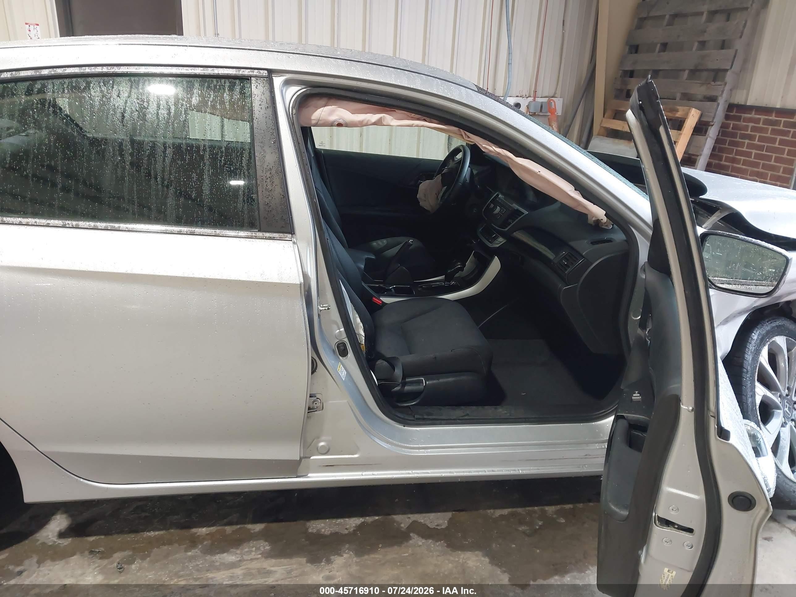2013 Honda Accord Sport Серебряный vin: 1HGCR2F56DA036259
