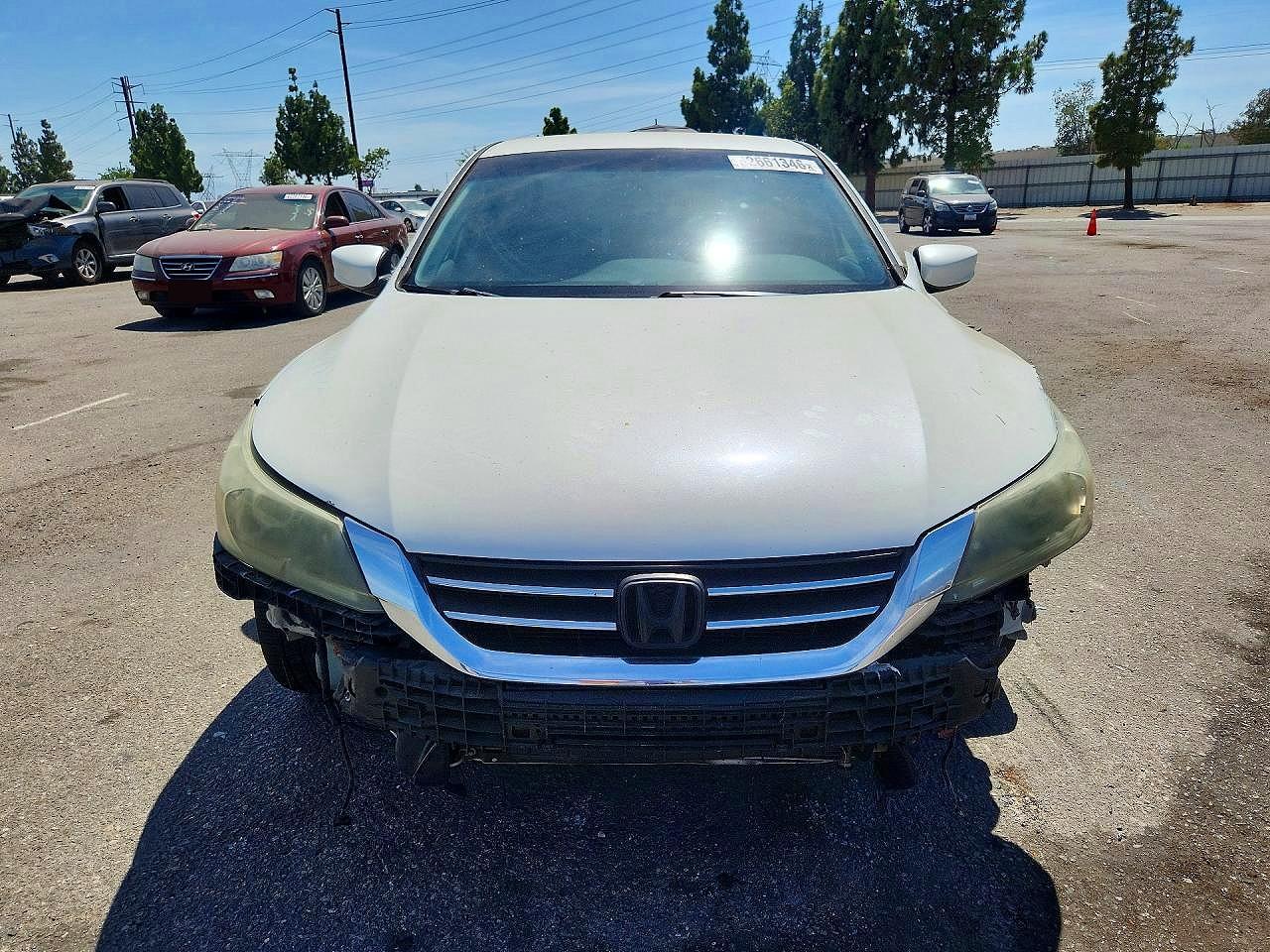 2013 Honda Accord Sport White vin: 1HGCR2F56DA068029