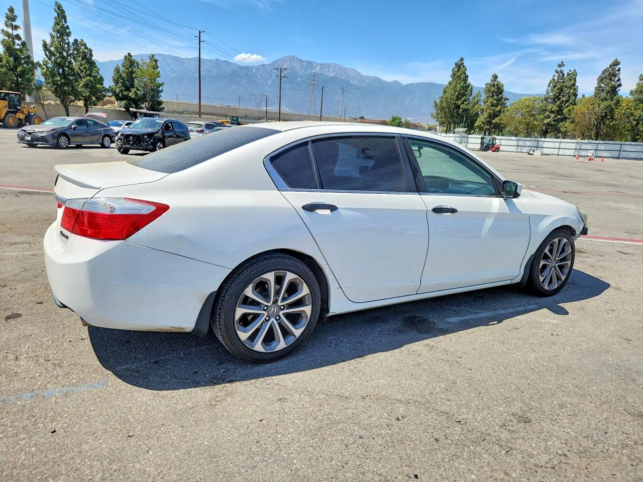 2013 Honda Accord Sport White vin: 1HGCR2F56DA068029