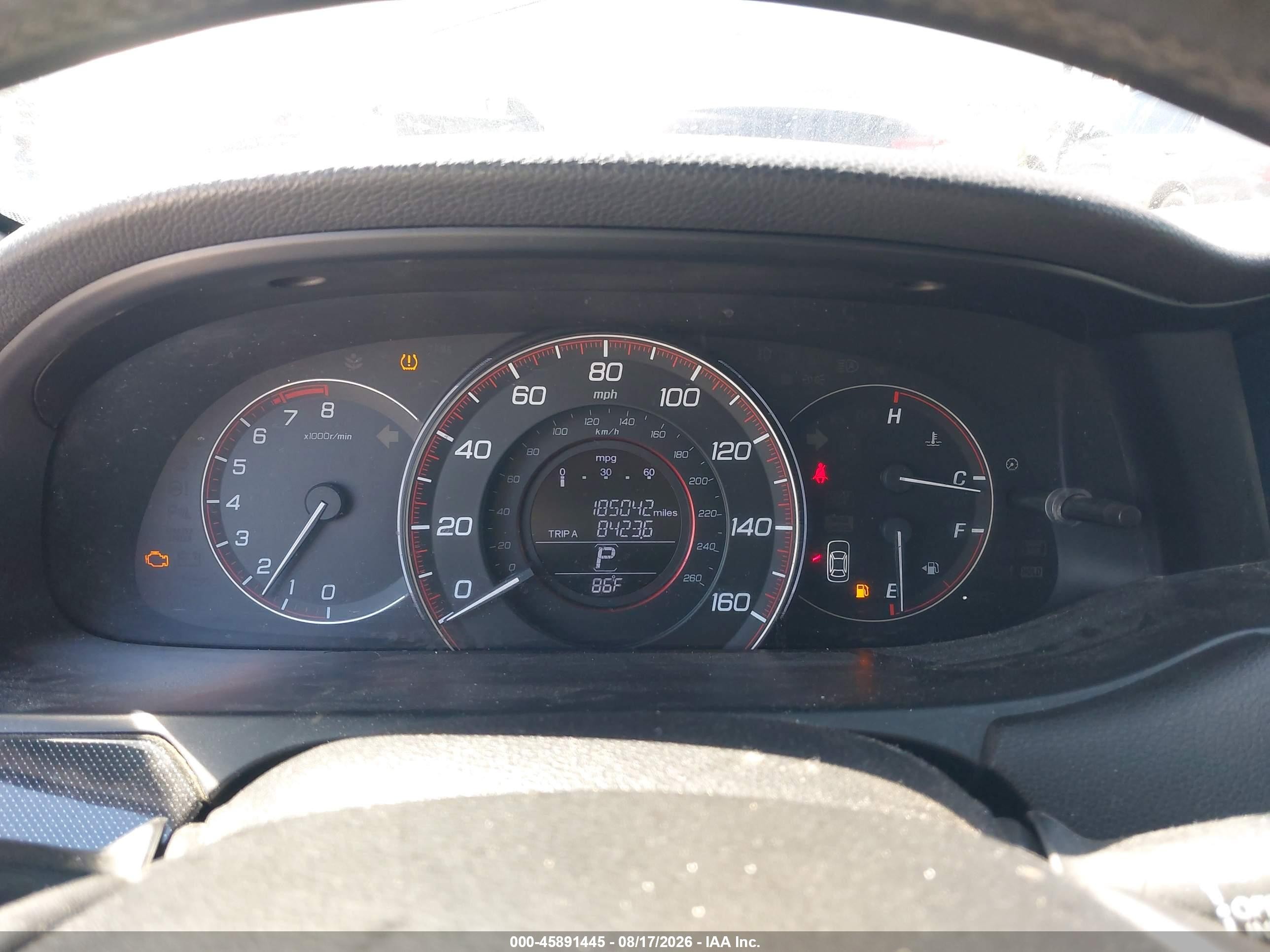 2013 Honda Accord Sport Gray vin: 1HGCR2F56DA124308