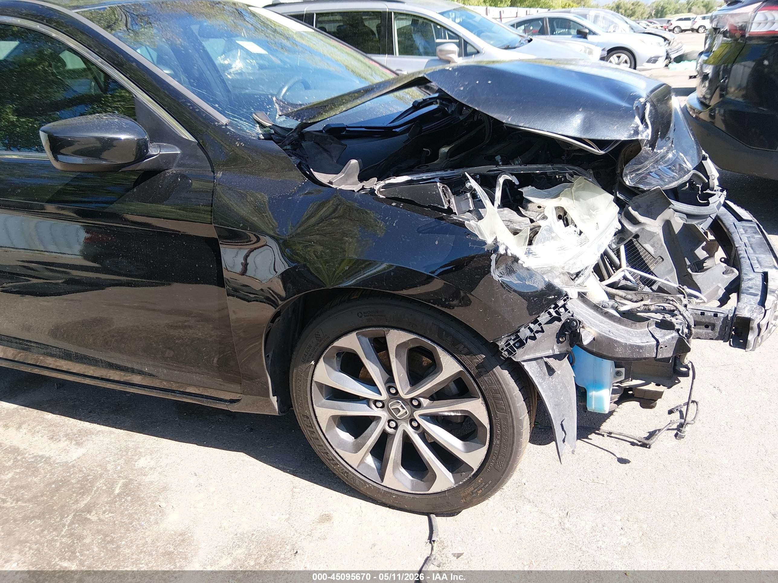 2013 Honda Accord Sport Black vin: 1HGCR2F56DA184881