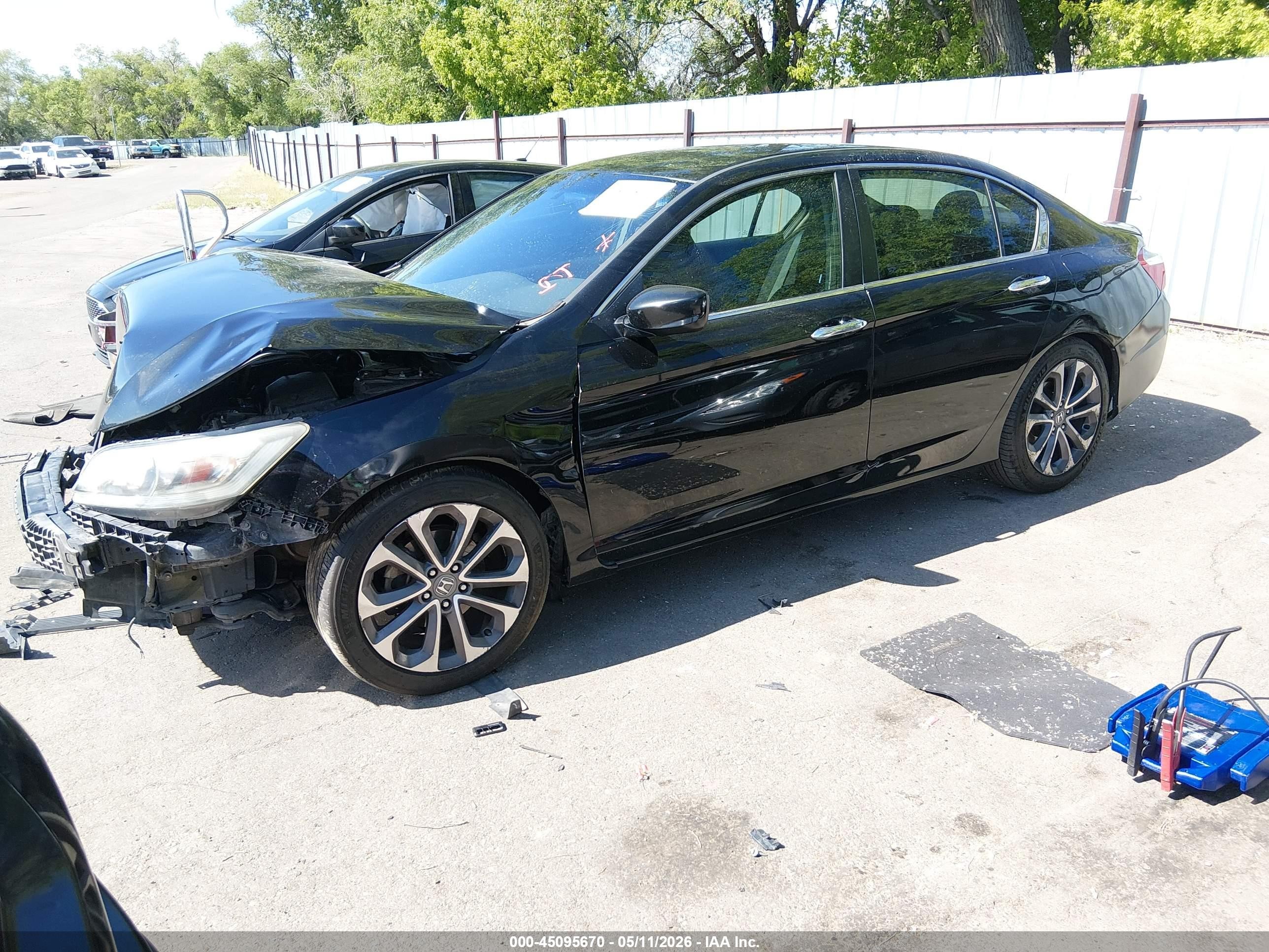 2013 Honda Accord Sport Black vin: 1HGCR2F56DA184881