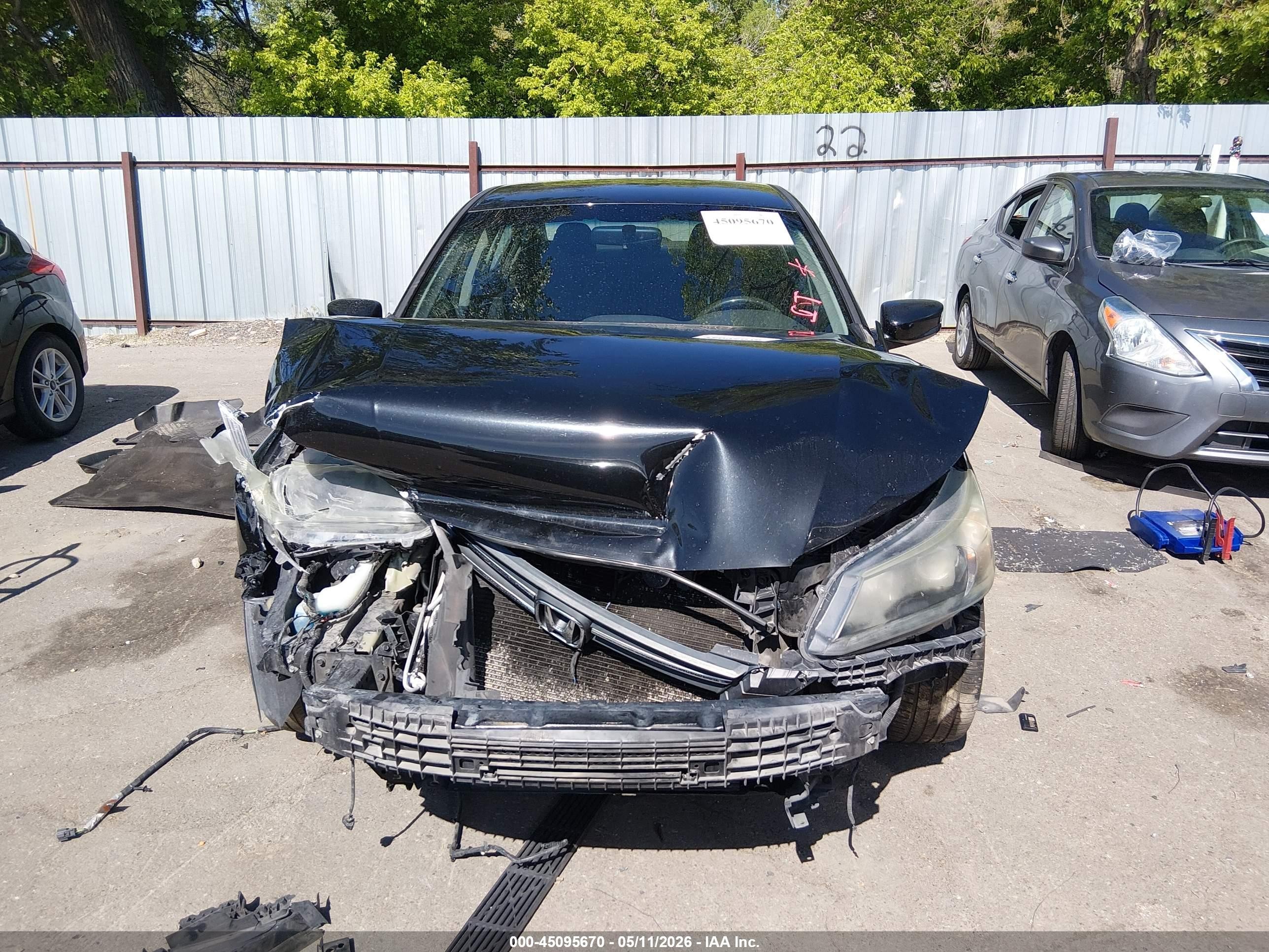 2013 Honda Accord Sport Black vin: 1HGCR2F56DA184881