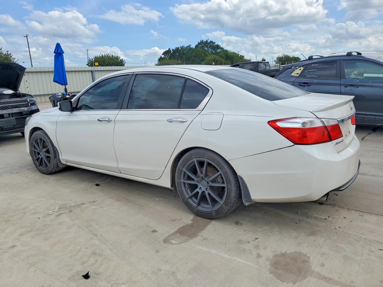 2013 Honda Accord Sport White vin: 1HGCR2F56DA195458