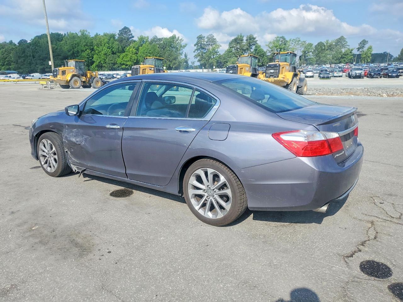 2013 Honda Accord Sport Gray vin: 1HGCR2F56DA221847