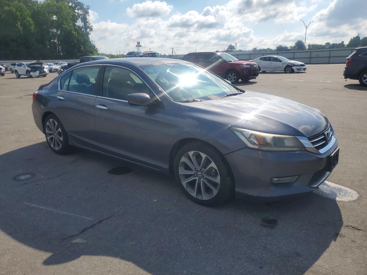 2013 Honda Accord Sport Gray vin: 1HGCR2F56DA221847