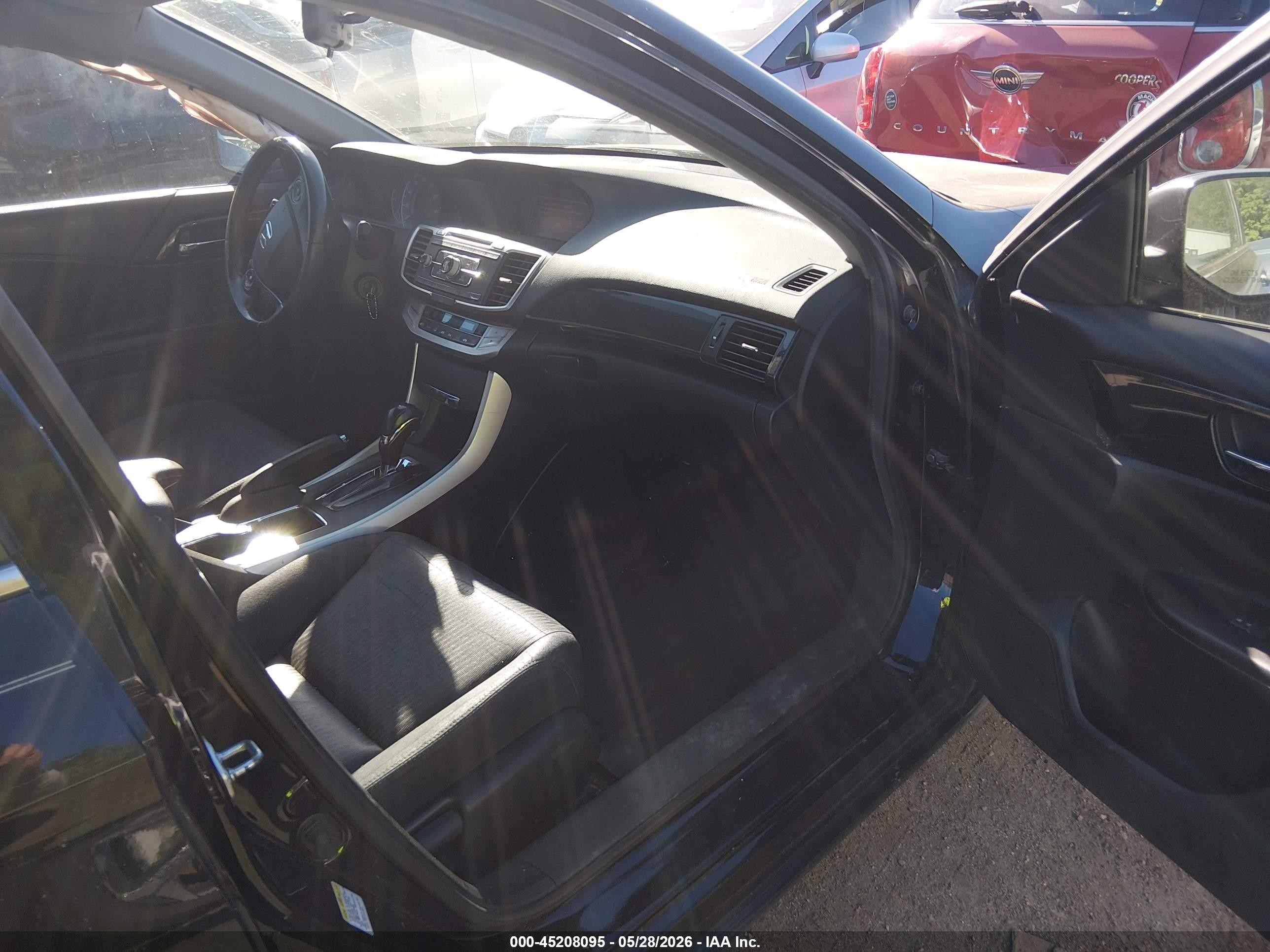 2013 Honda Accord Sport Black vin: 1HGCR2F56DA222254