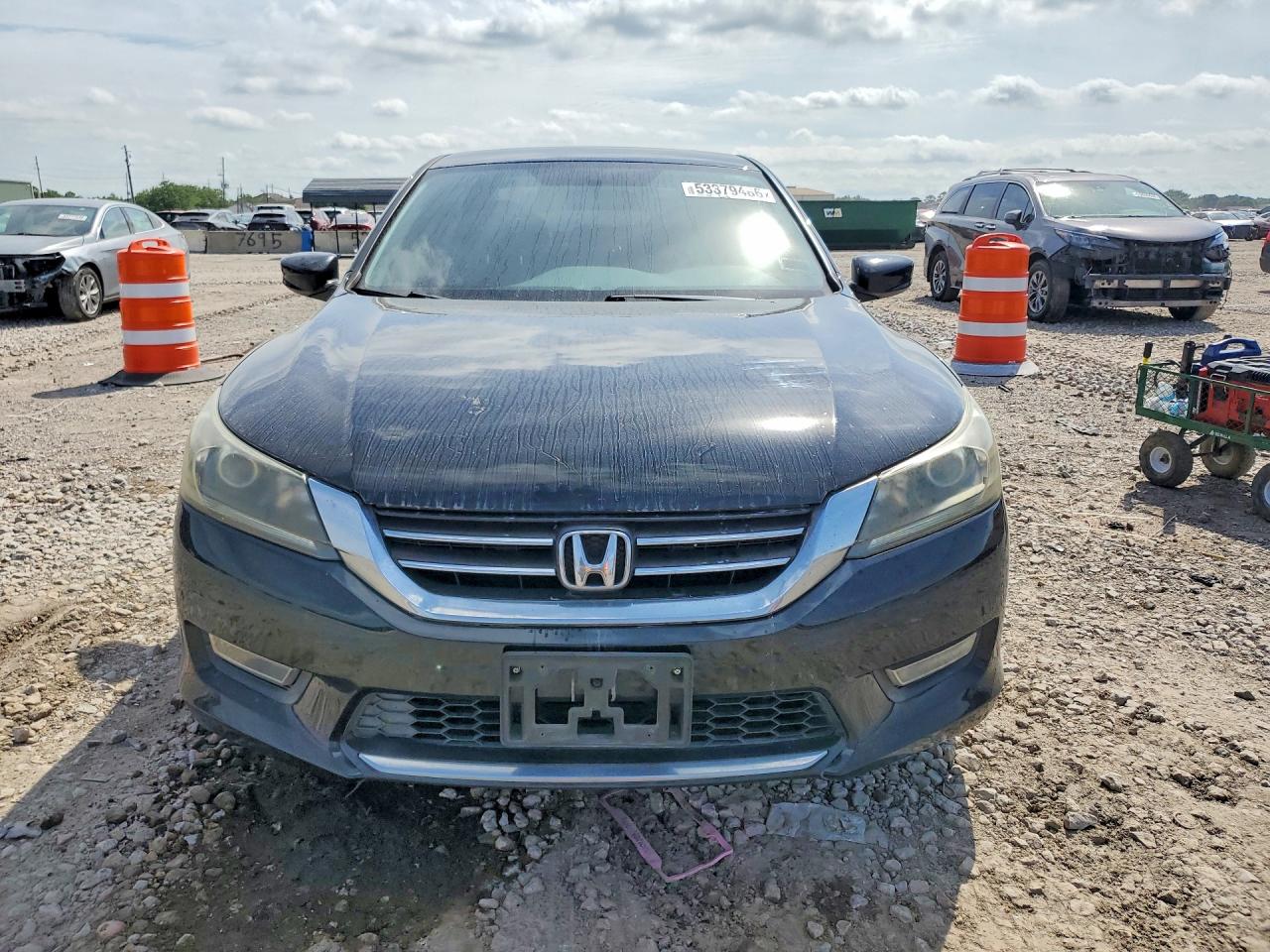 2013 Honda Accord Sport Черный vin: 1HGCR2F56DA237482