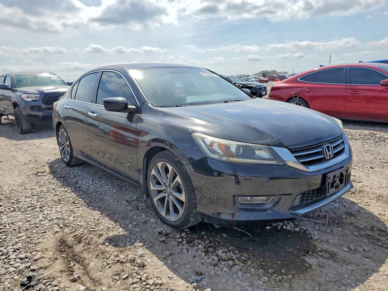 2013 Honda Accord Sport Черный vin: 1HGCR2F56DA237482