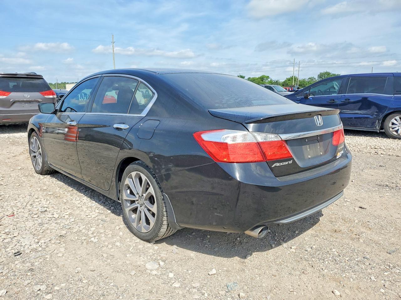 2013 Honda Accord Sport Черный vin: 1HGCR2F56DA237482