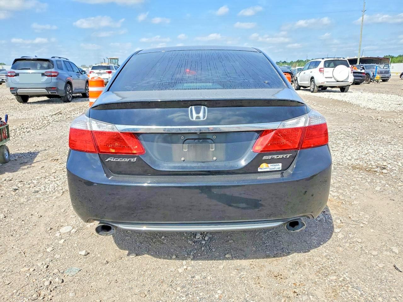 2013 Honda Accord Sport Черный vin: 1HGCR2F56DA237482