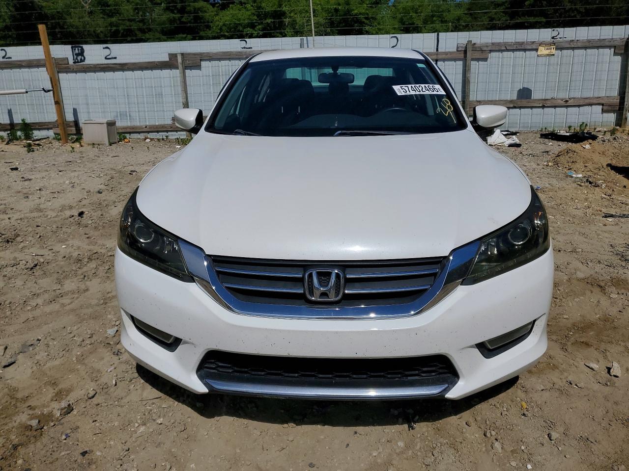2013 Honda Accord Sport White vin: 1HGCR2F56DA278713