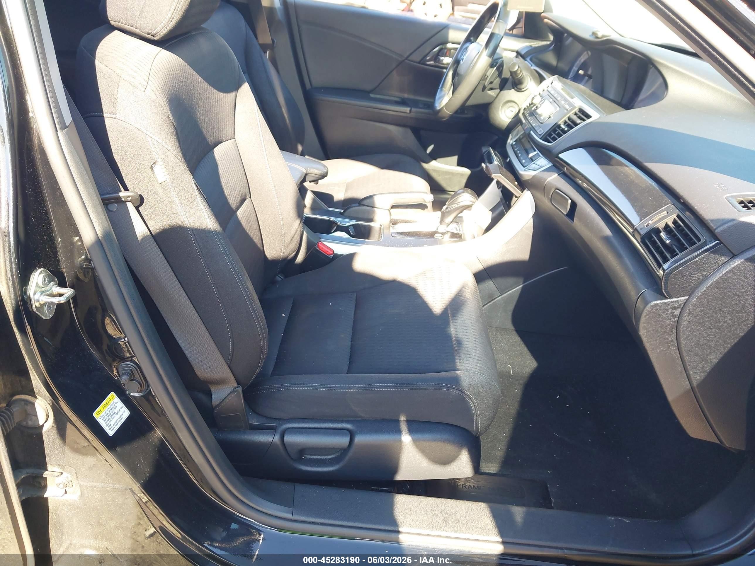 2014 Honda Accord Sport Black vin: 1HGCR2F56EA046971