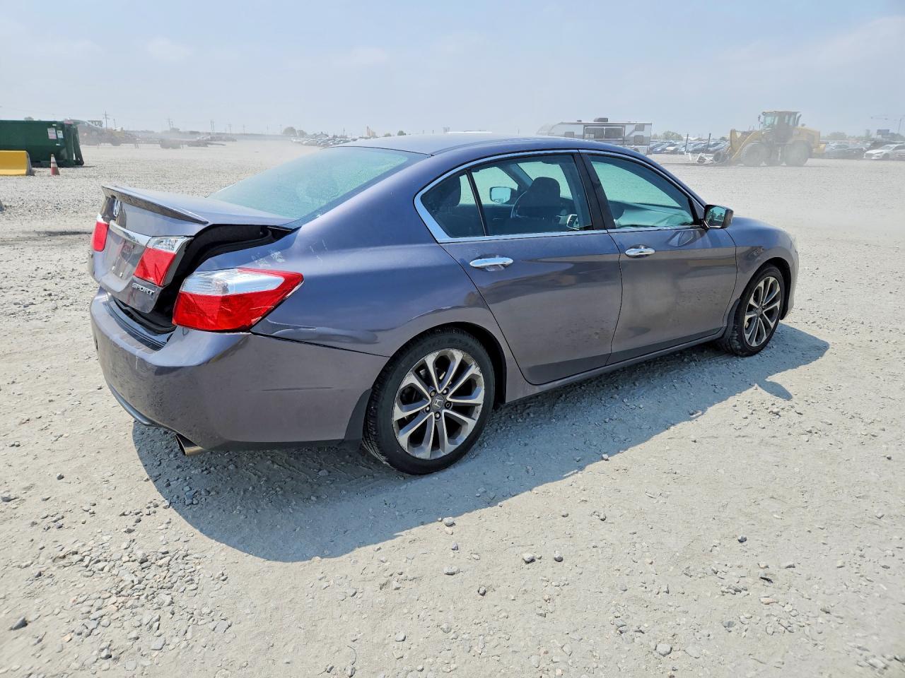 2014 Honda Accord Sport Gray vin: 1HGCR2F56EA083759