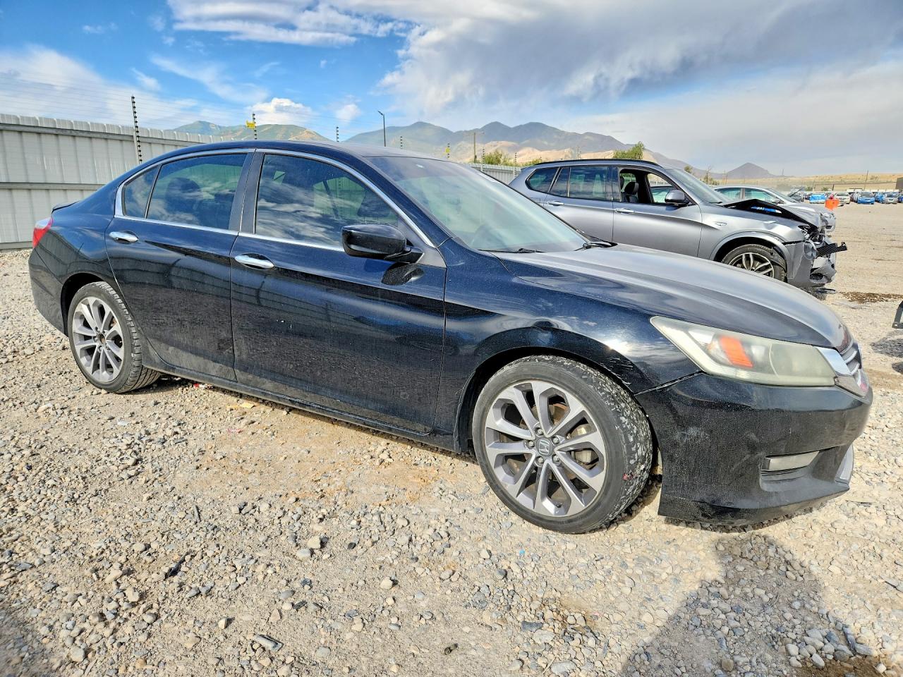 2014 Honda Accord Sport Black vin: 1HGCR2F56EA198250