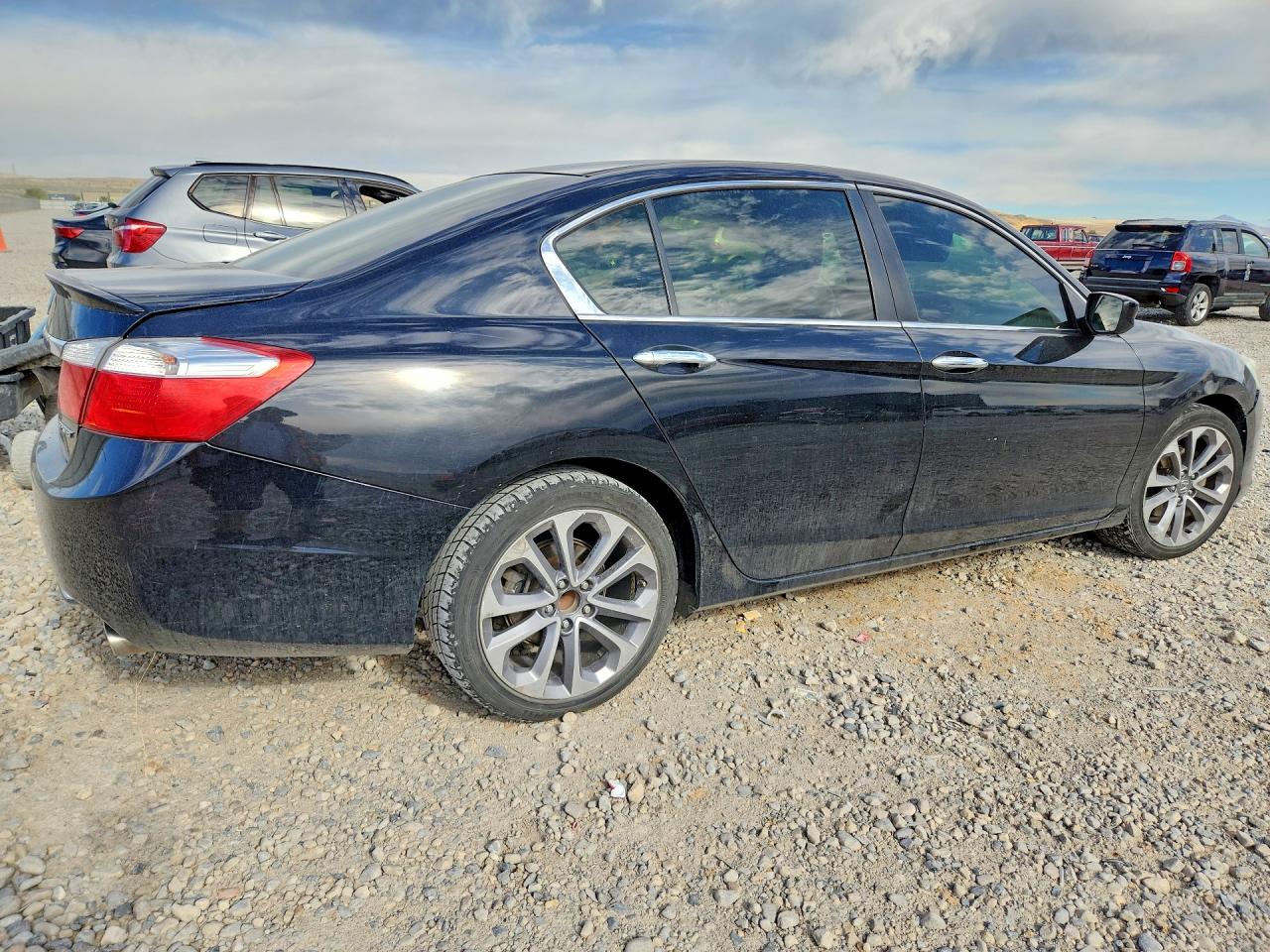 2014 Honda Accord Sport Black vin: 1HGCR2F56EA198250