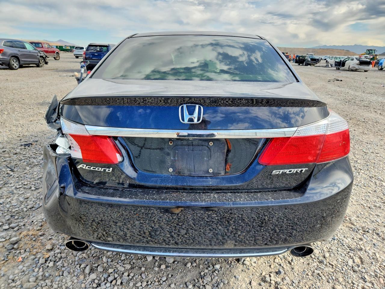 2014 Honda Accord Sport Black vin: 1HGCR2F56EA198250
