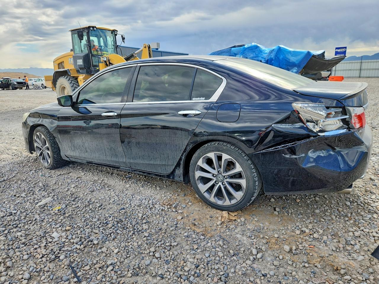 2014 Honda Accord Sport Black vin: 1HGCR2F56EA198250