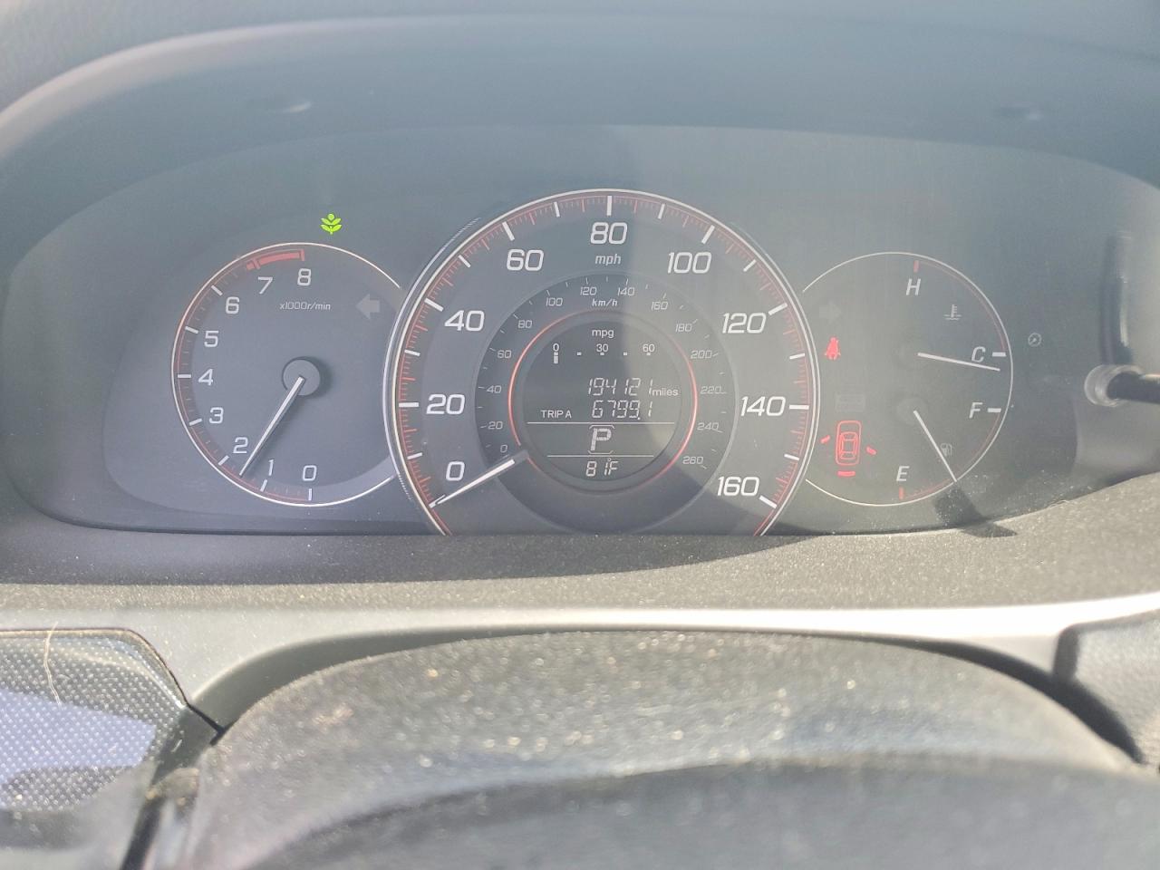 2014 Honda Accord Sport Синий vin: 1HGCR2F56EA237984