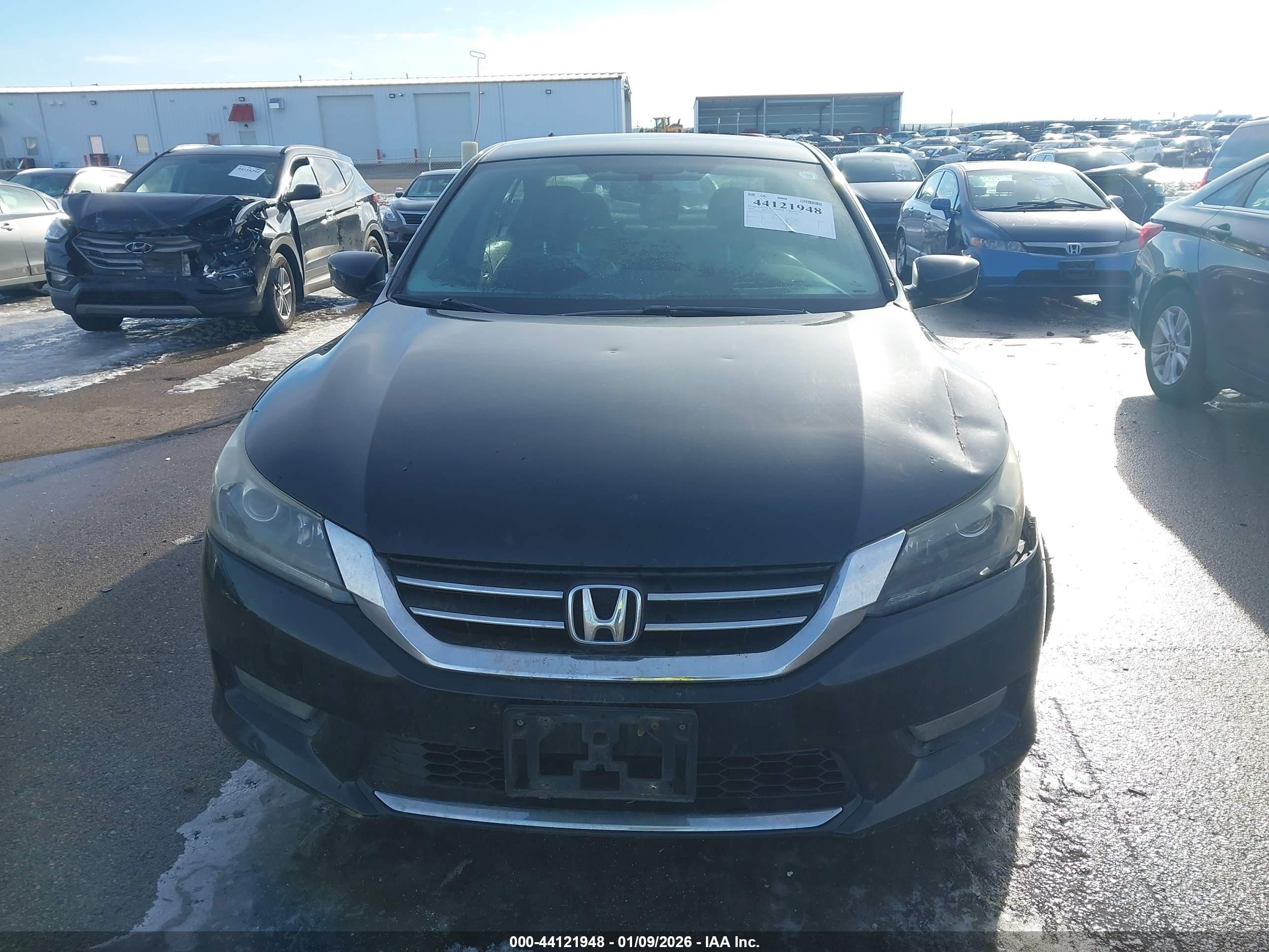 2014 Honda Accord Sport Black vin: 1HGCR2F56EA251402
