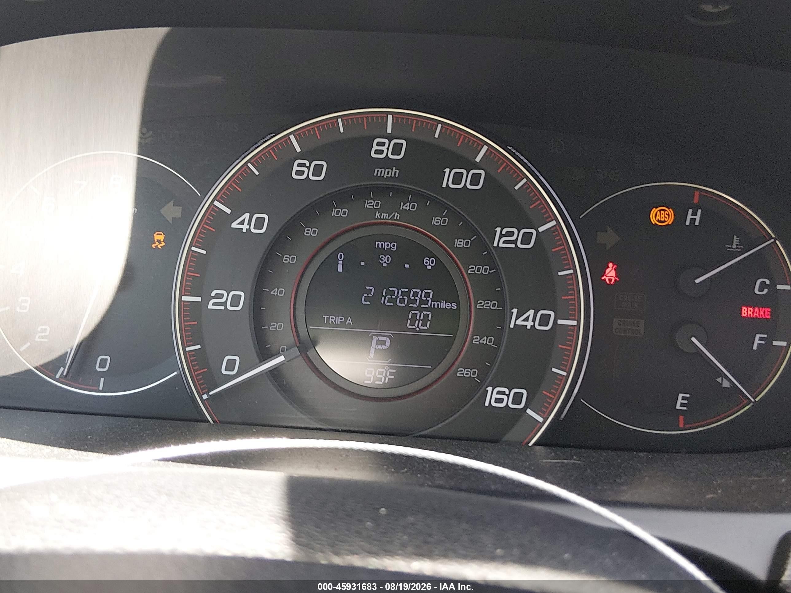 2014 Honda Accord Sport Gray vin: 1HGCR2F56EA274520
