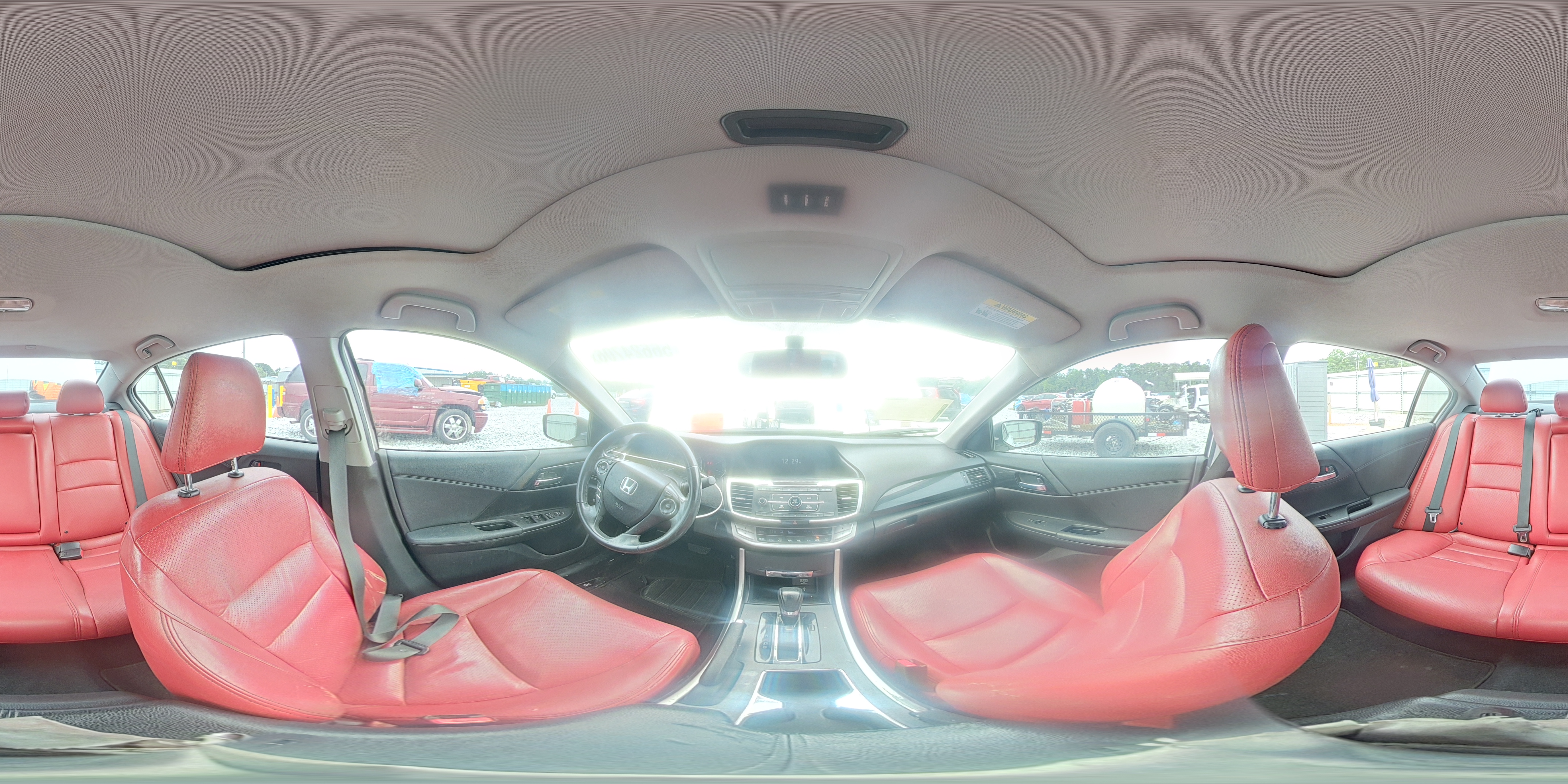 2015 Honda Accord Sport White vin: 1HGCR2F56FA006505