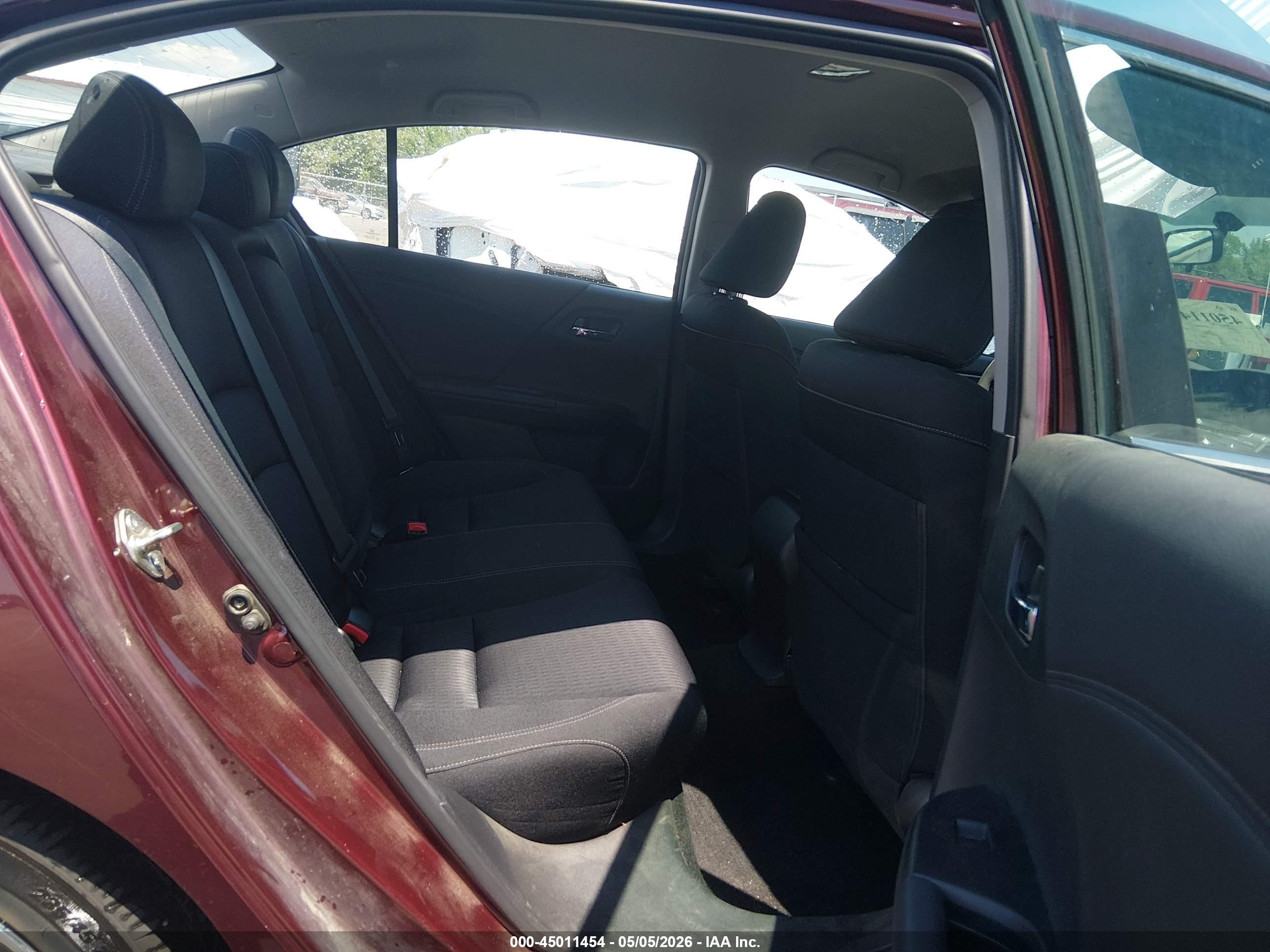 2015 Honda Accord Sport Burgundy vin: 1HGCR2F56FA024356