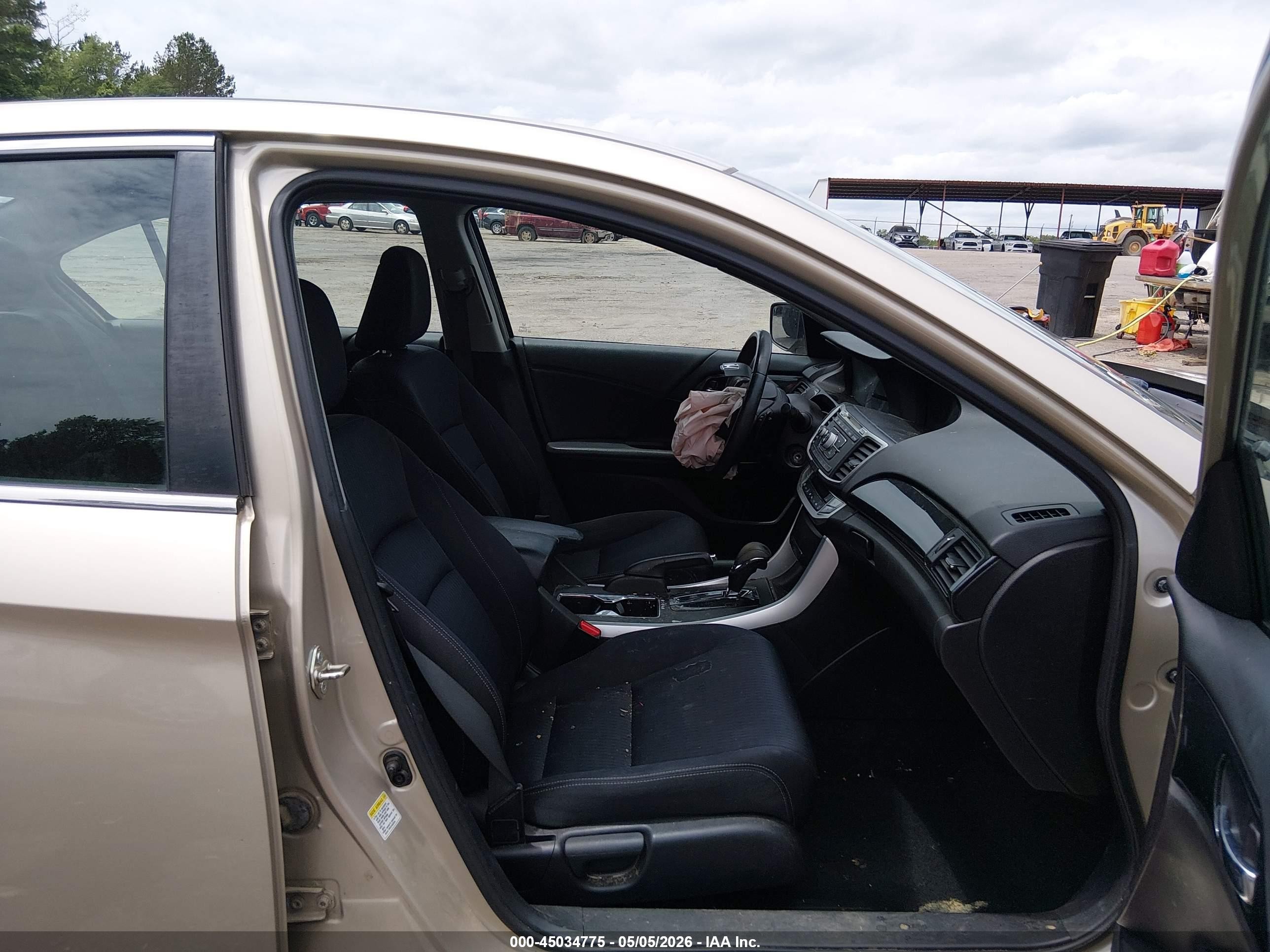 2015 Honda Accord Sport Золотой vin: 1HGCR2F56FA034238