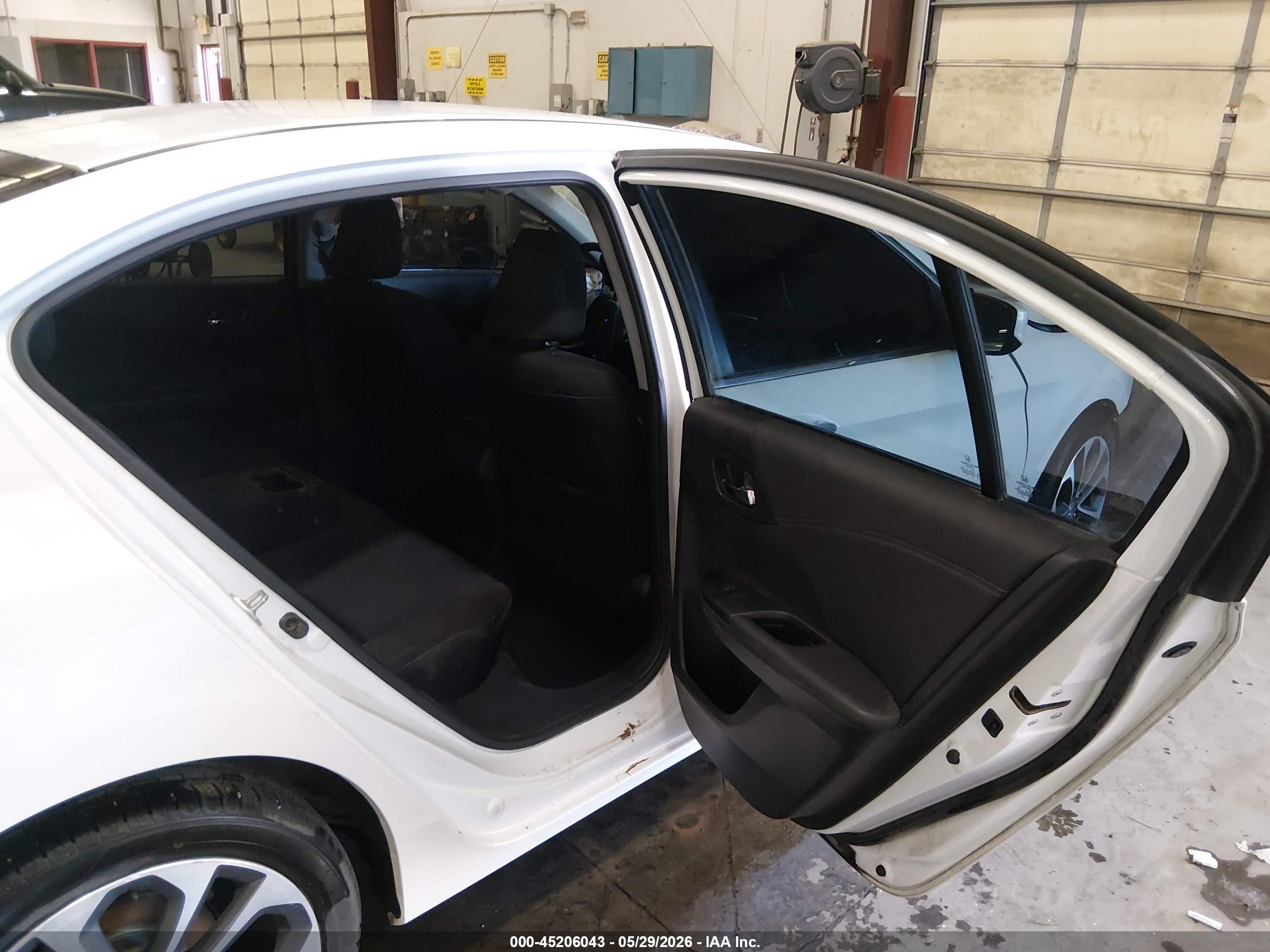 2015 Honda Accord Sport Белый vin: 1HGCR2F56FA052559